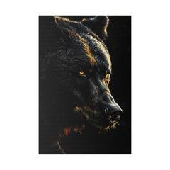 A Bear's Might - Wildlife Wall Art - Vertical Canvas - WA274