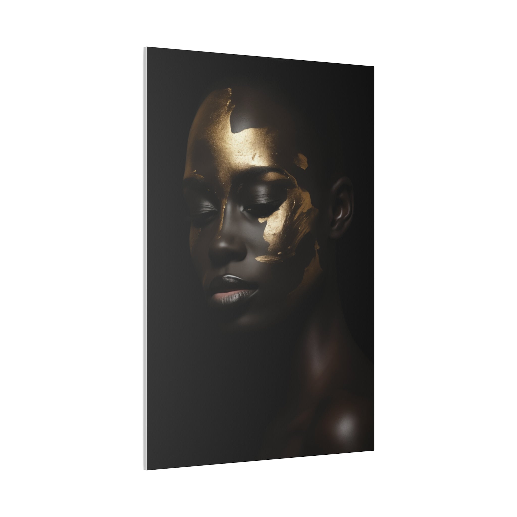 Woman in Gold - Luxury Themed Canvas - Vertical Canvas - WA67