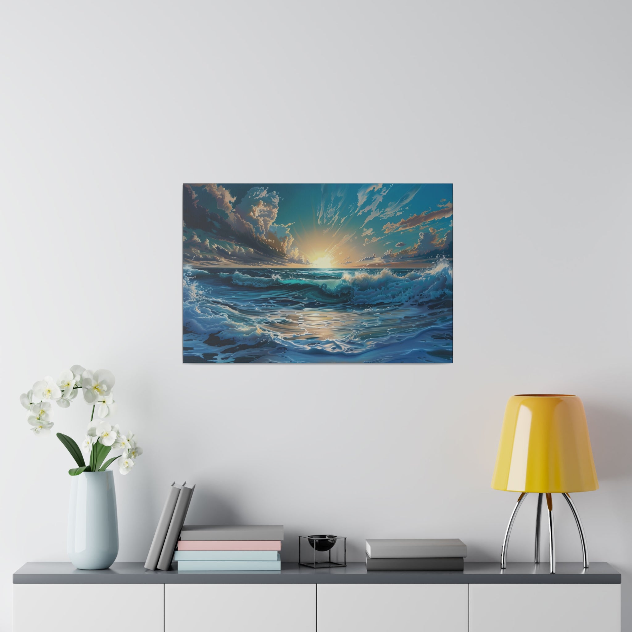 Ocean Wall Art - Horizontal Canvas - WA172