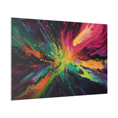 Explosive Symphony - Abstract Wall Art - Horizontal Canvas - WA214