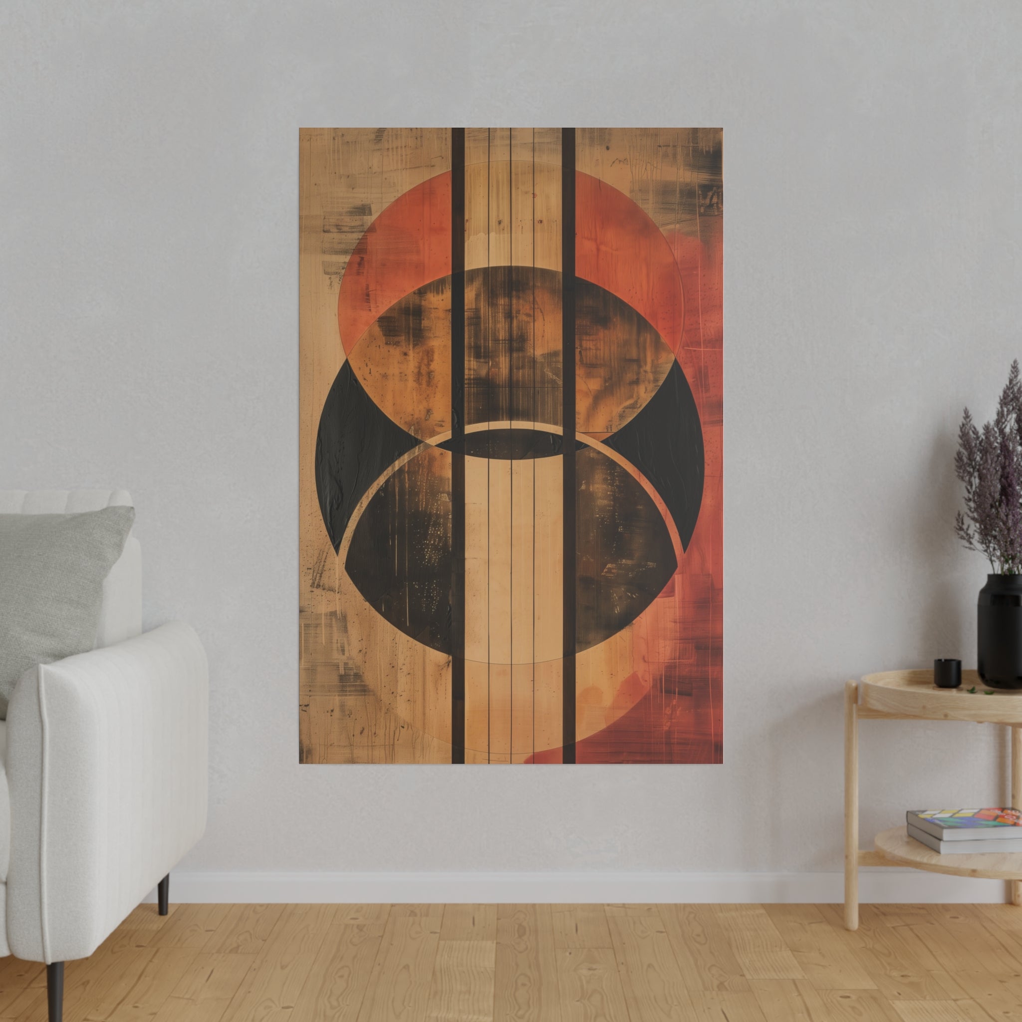 Abstract Wall Art - Vertical Canvas - WA21