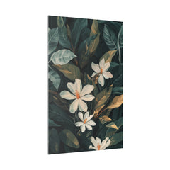 Flowers Wall Art - Botanical Wall Art - Vertical Canvas - WA63