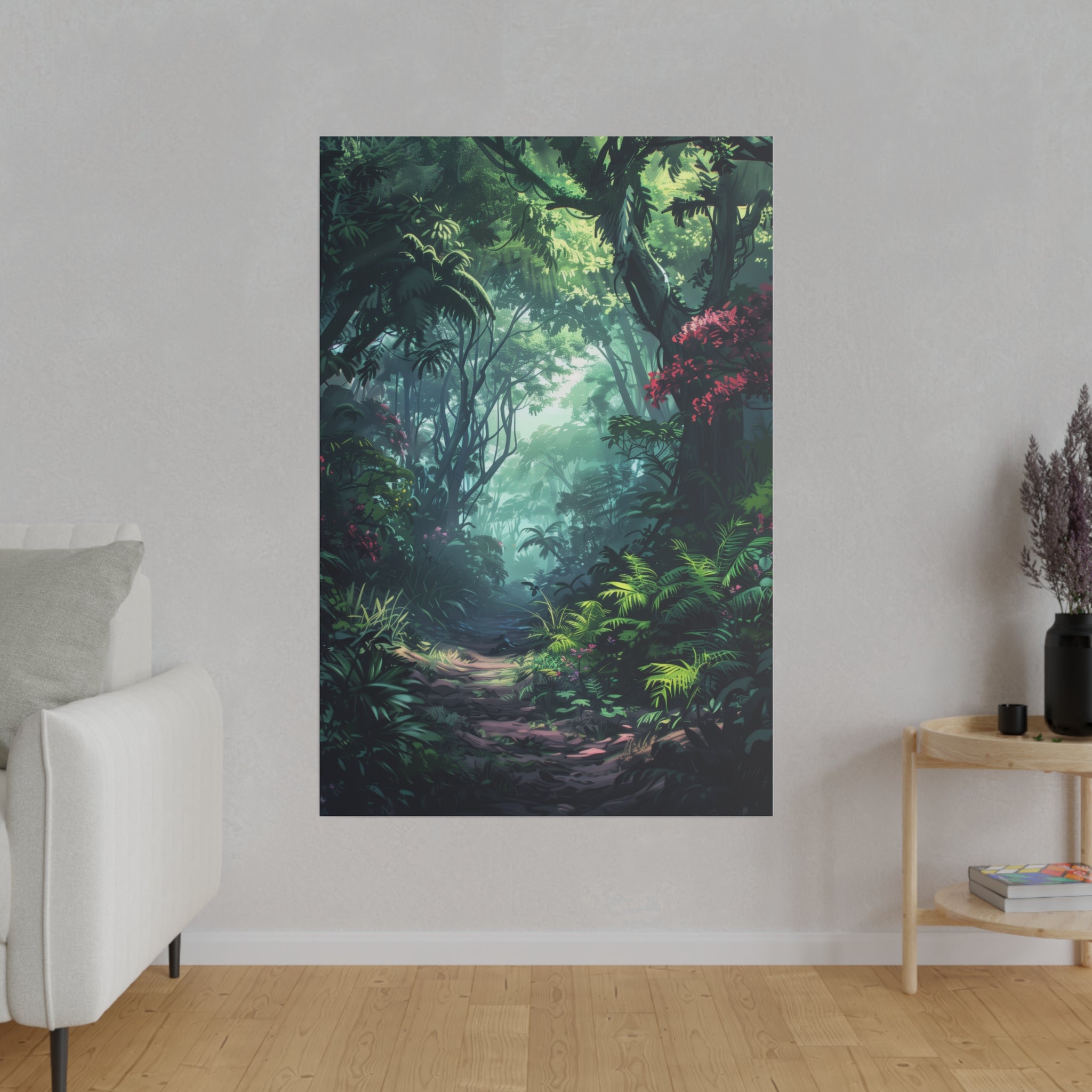 Beautiful Forest - Nature Wall Art - Vertical Canvas - WA86