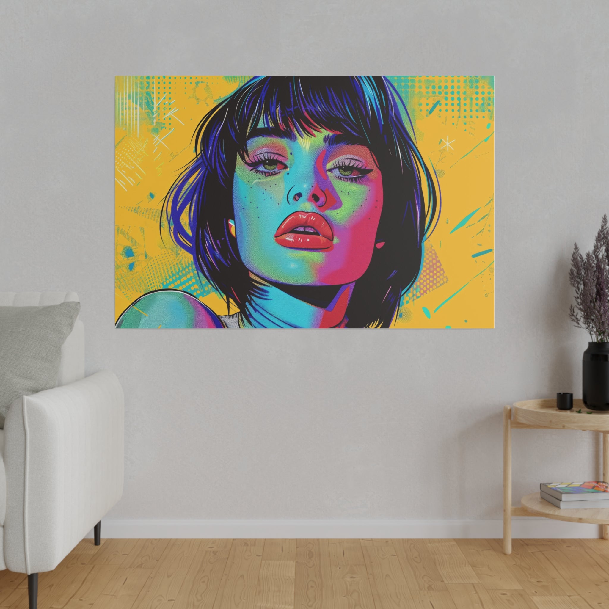 Pop Wall Art - Horizontal Canvas - WA189