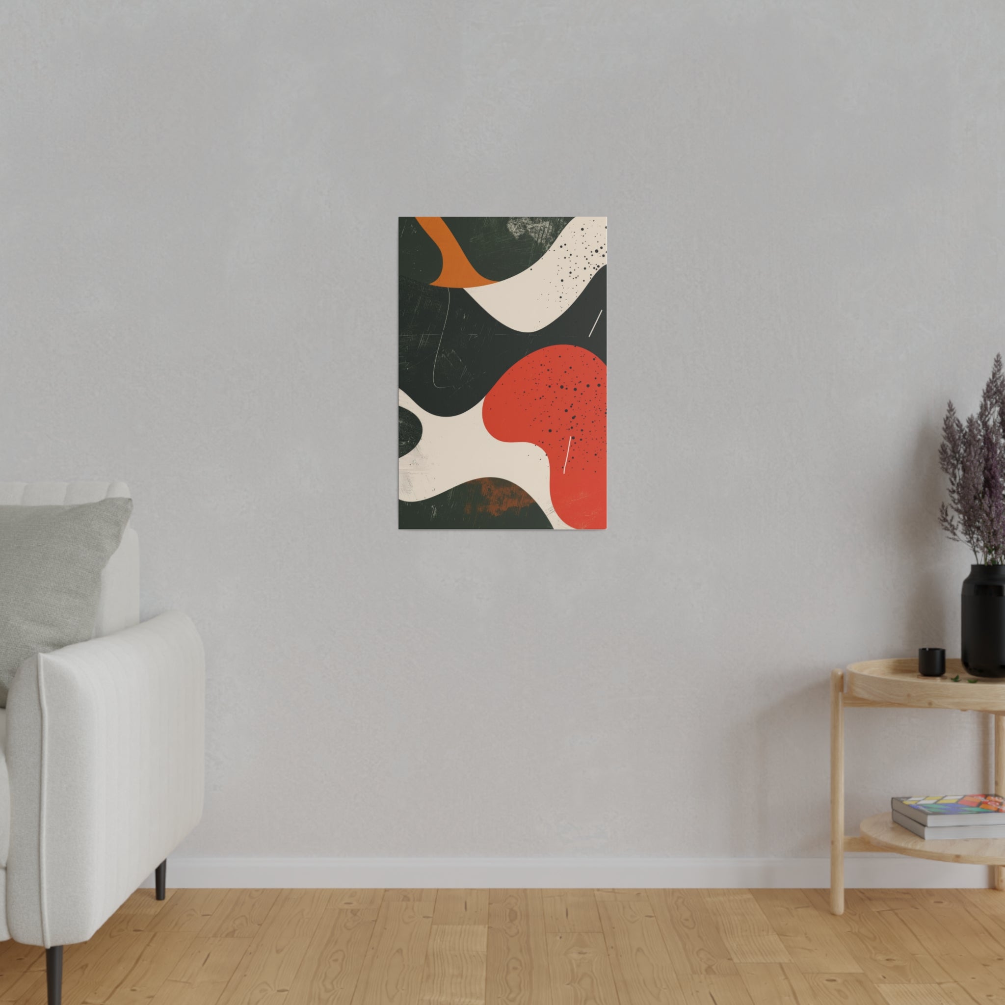 Abstract Wall Art - Vertical Canvas - WA16