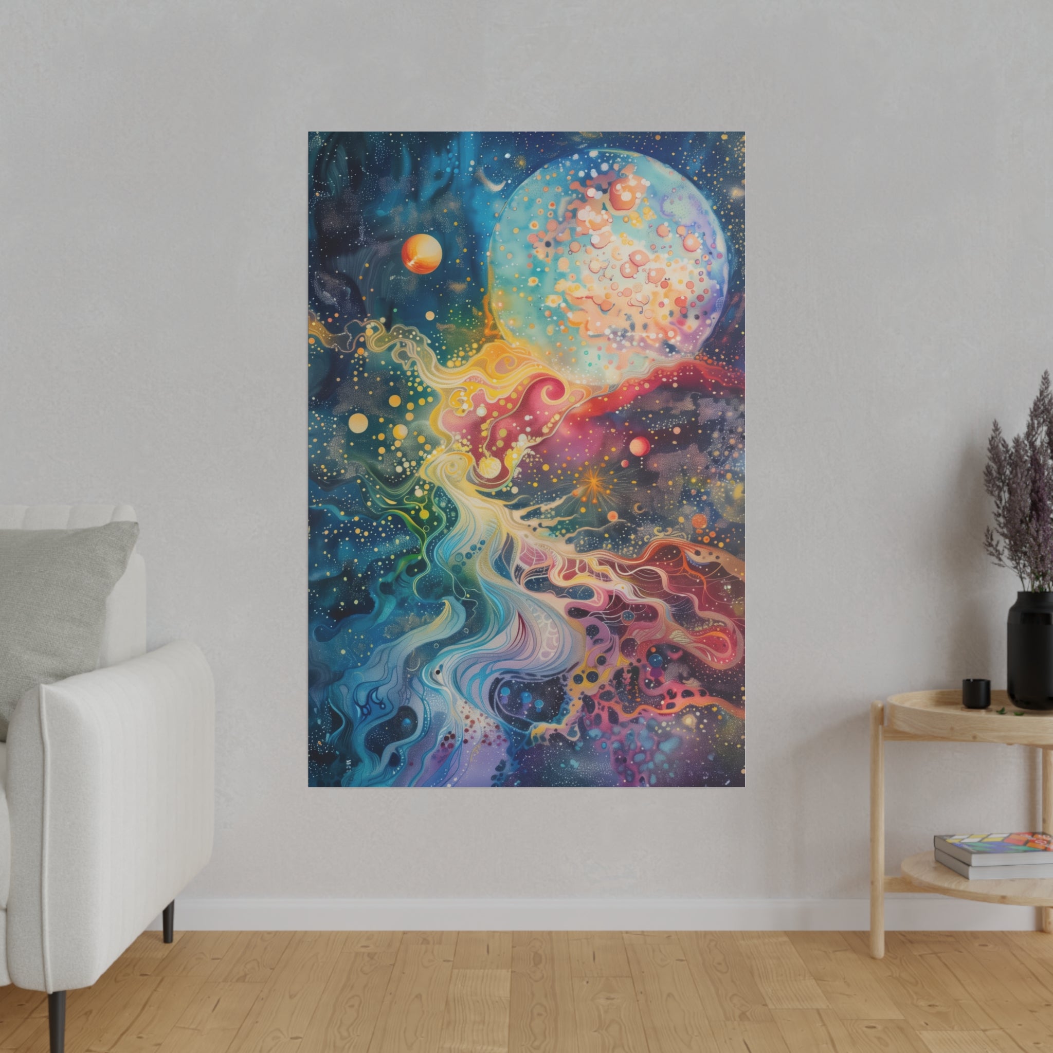 Space Wall Art - Vertical Canvas - WA123