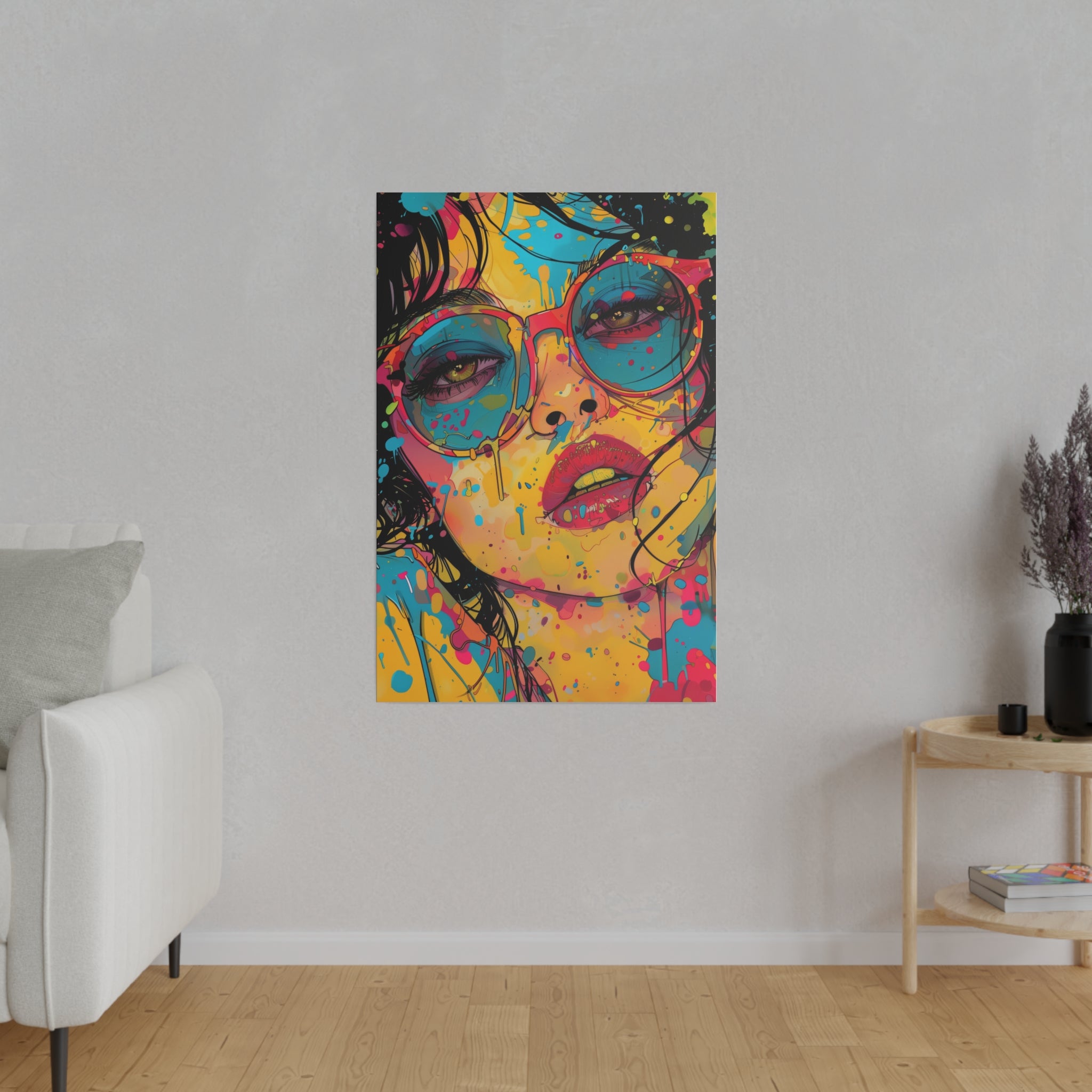 Pop Wall Art - Vertical Canvas - WA109