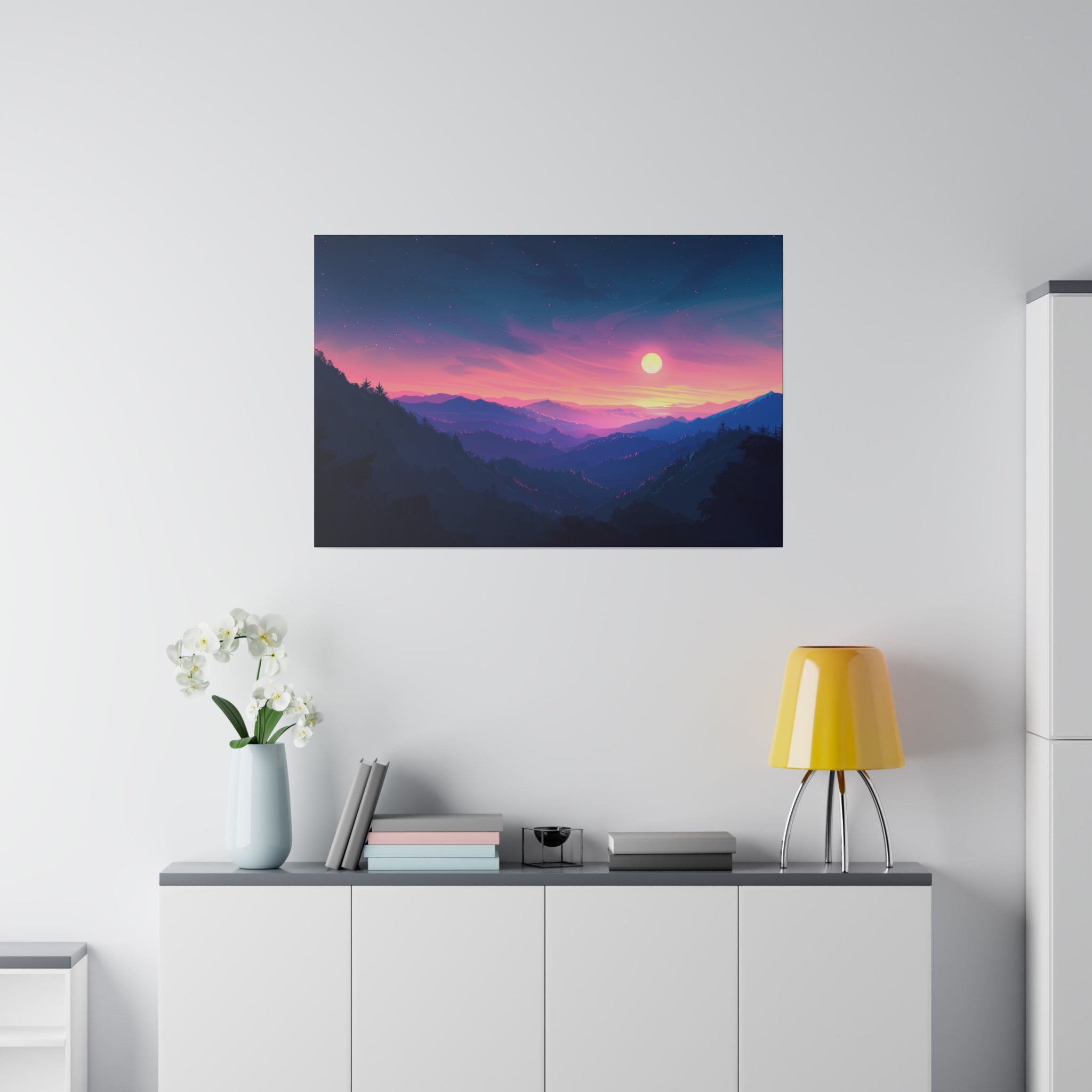 Abstract Wall Art - Horizontal Canvas - WA143