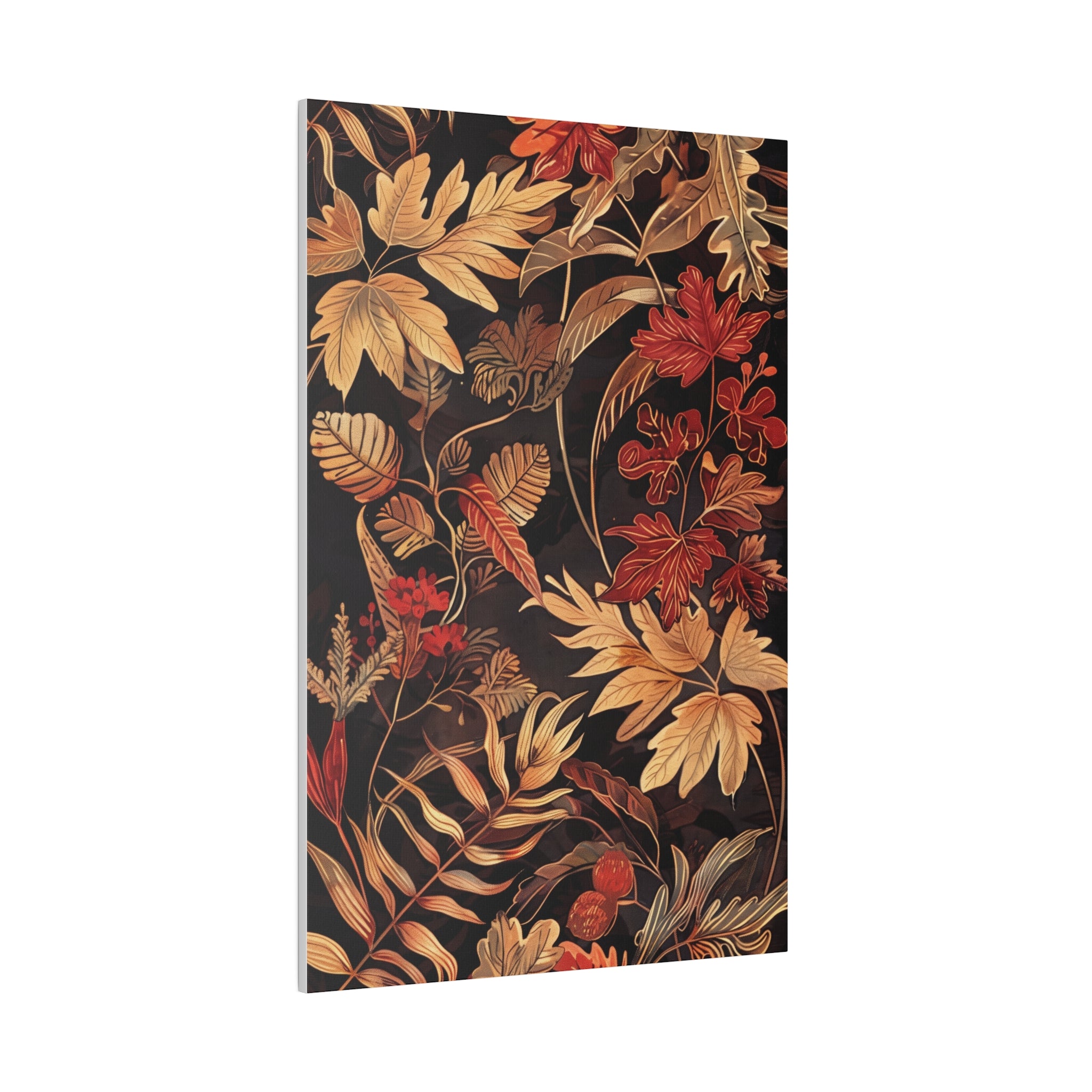 Flowers Wall Art - Botanical Wall Art - Vertical Canvas - WA48