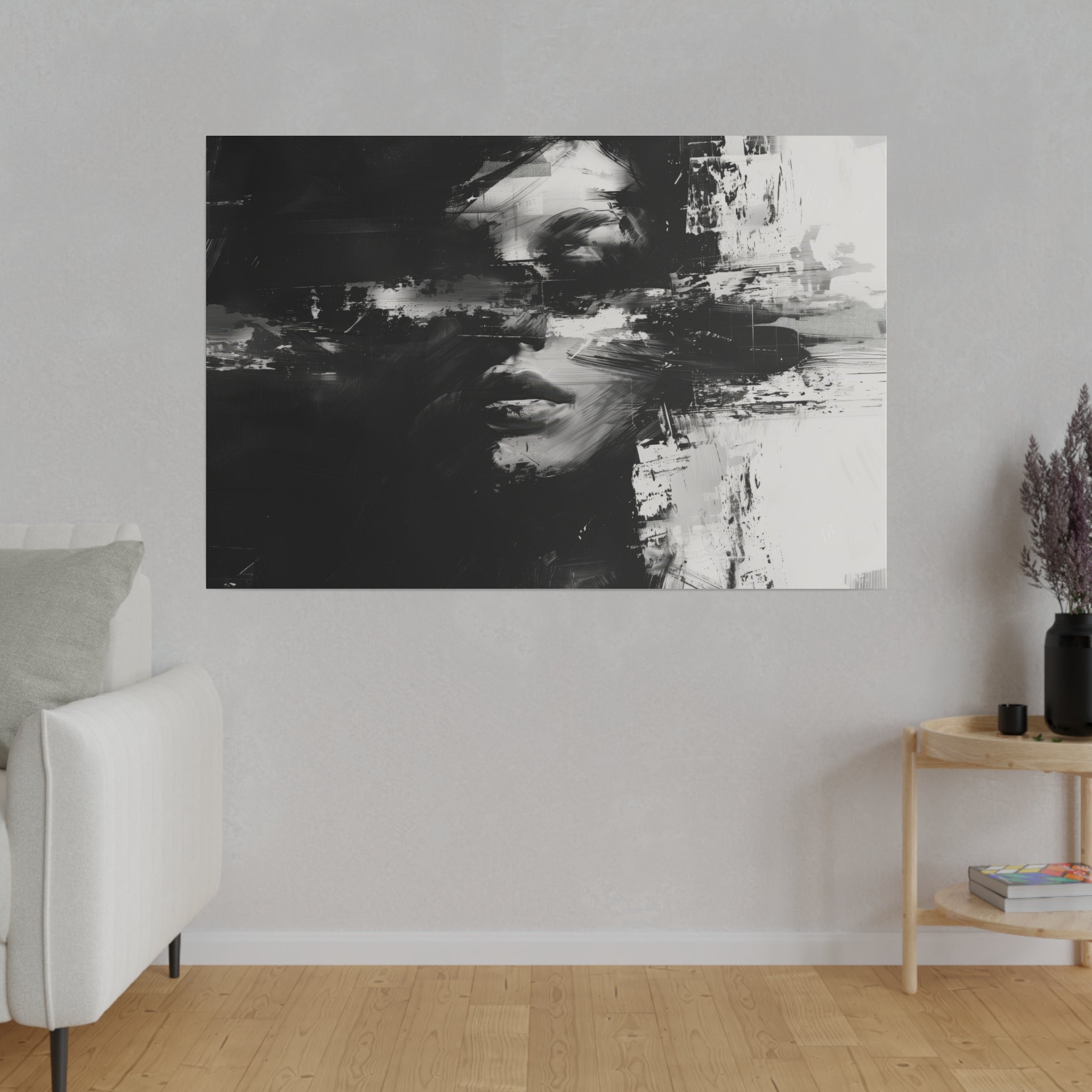 Fragmented Reality - Abstract Wall Art - Horizontal Canvas - WA216