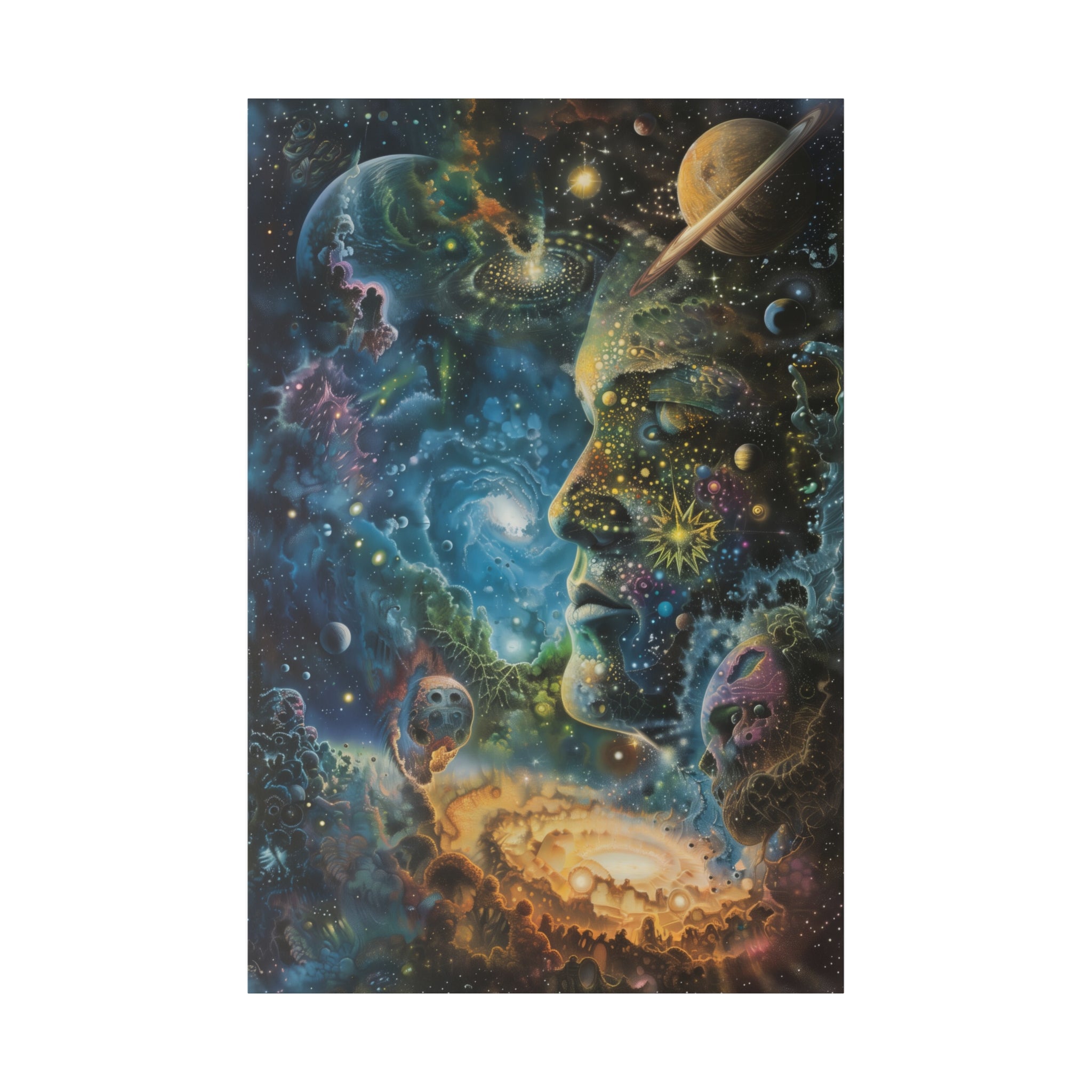 Space Wall Art - Vertical Canvas - WA135