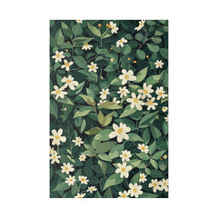 Flowers Wall Art - Botanical Wall Art - Vertical Canvas - WA65