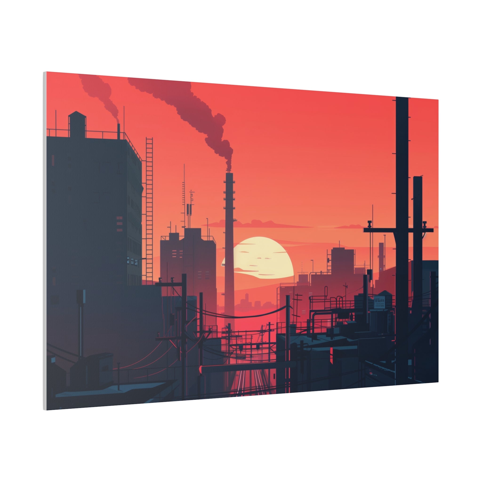 Abstract Wall Art - Horizontal Canvas - WA144