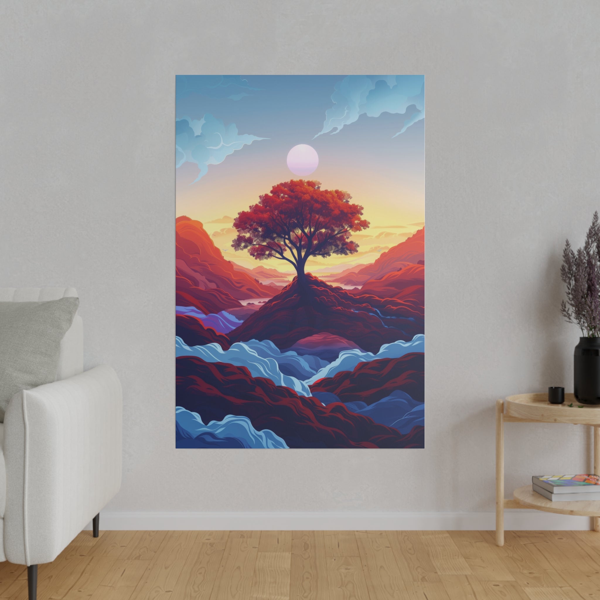 Fantasy Wall Art - Vertical Canvas - WA11