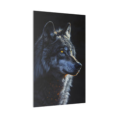 Wolf's Gaze - Wildlife Wall Art - Vertical Canvas - WA258