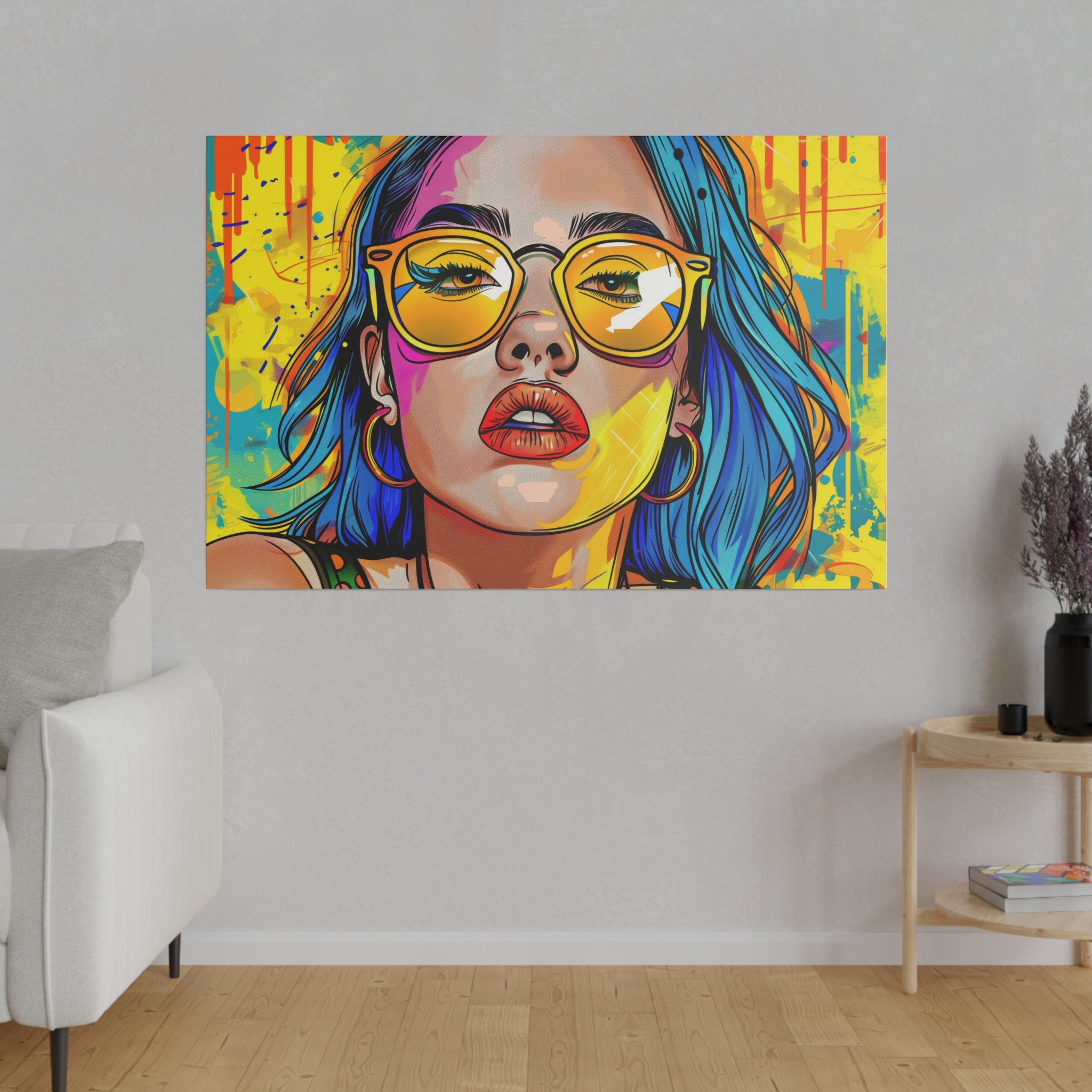 Pop Wall Art - Horizontal Canvas - WA187