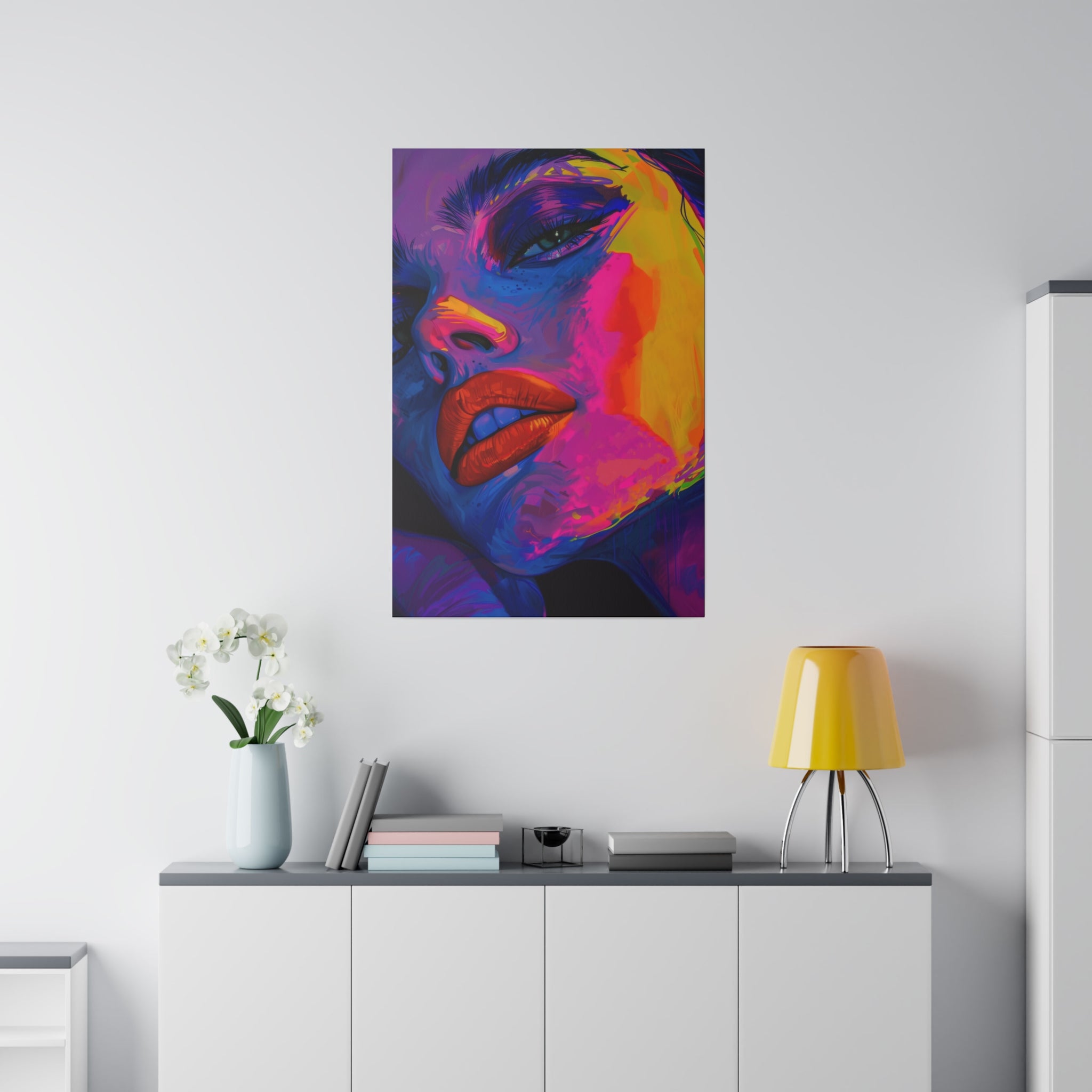 Pop Wall Art - Vertical Canvas - WA105