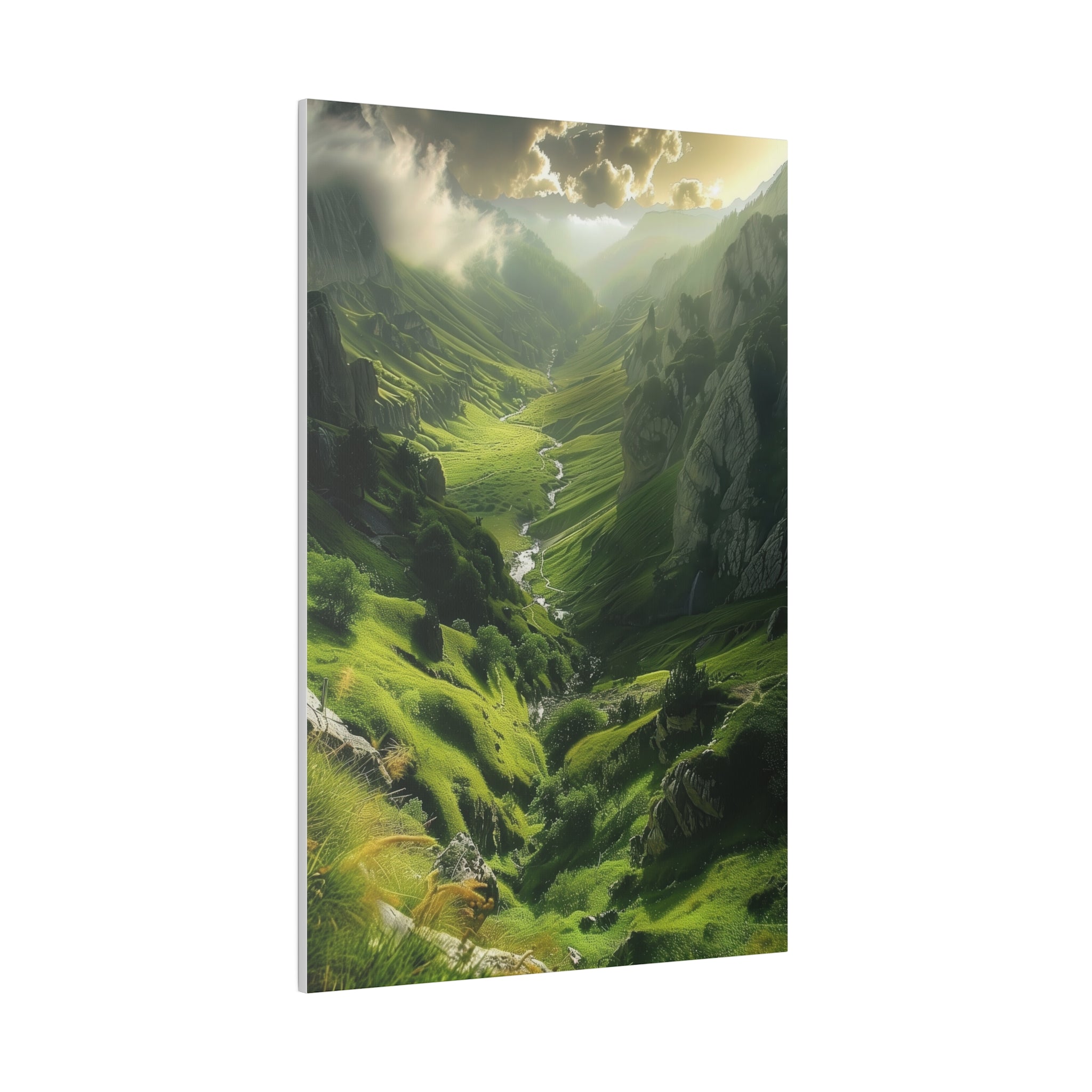 Nature's Path - Nature Wall Art - Vertical Canvas - WA321