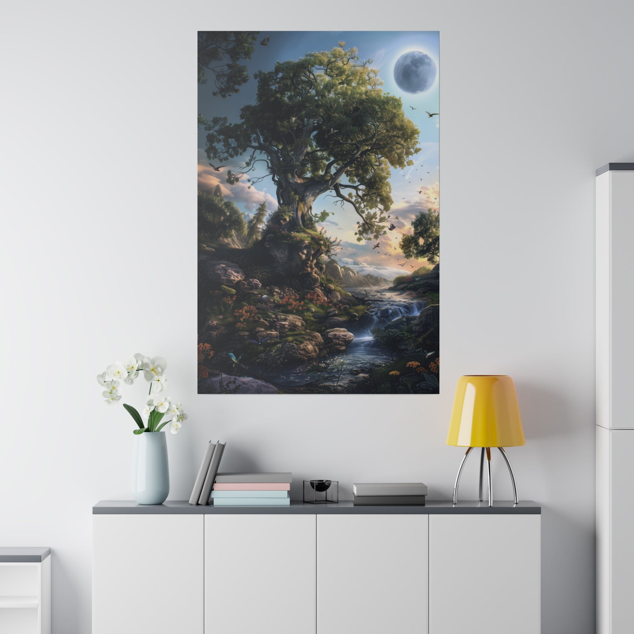 Fantasy Wall Art - Vertical Canvas - WA34