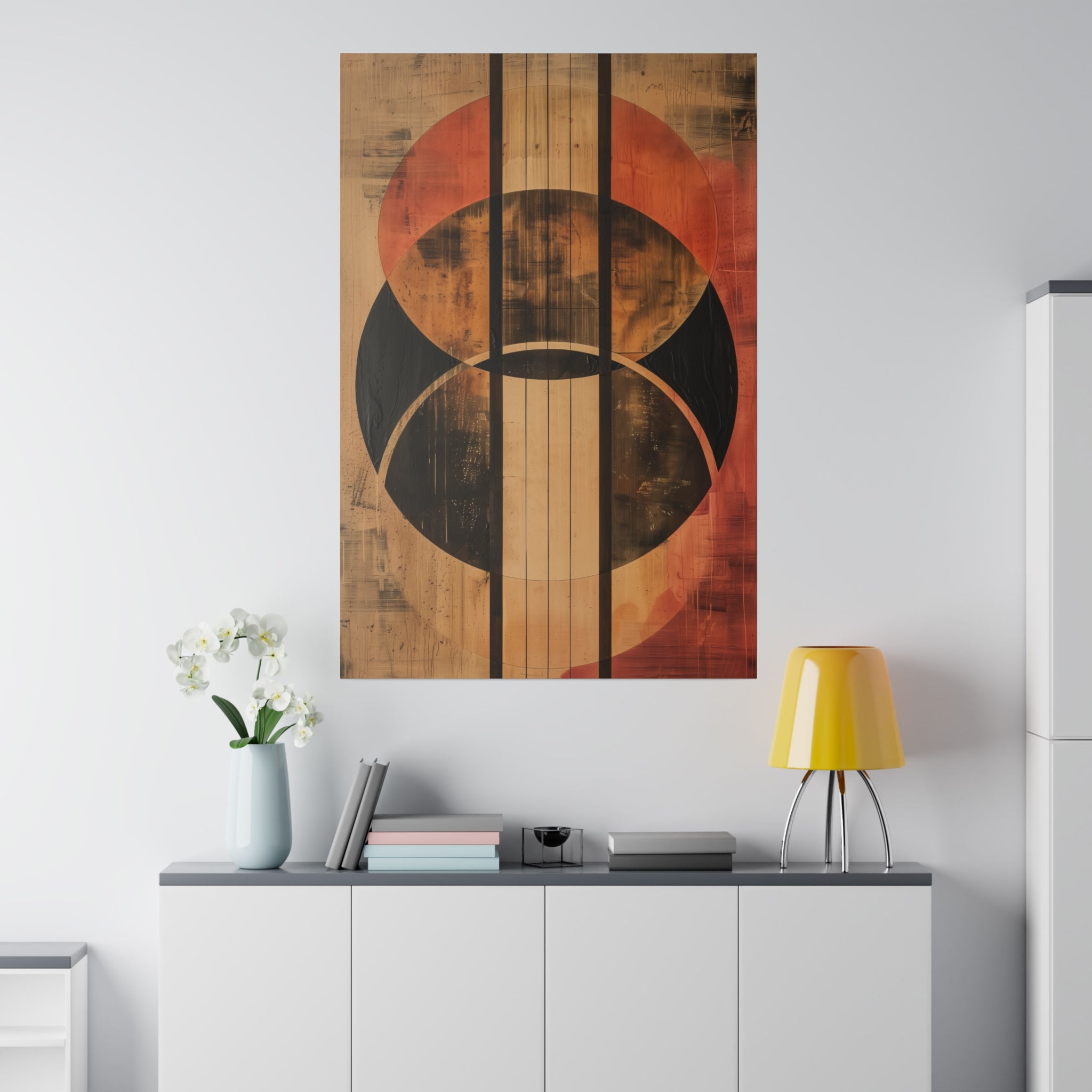 Abstract Wall Art - Vertical Canvas - WA21