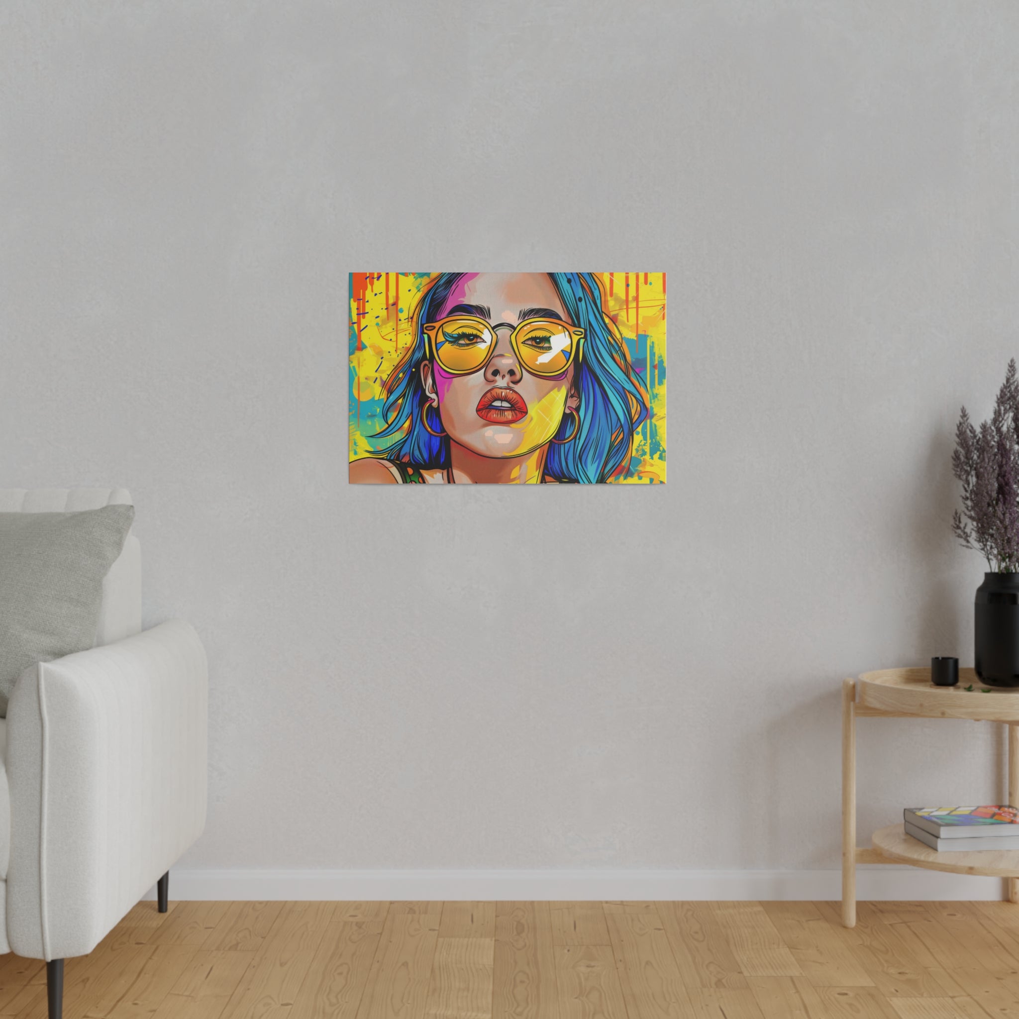 Pop Wall Art - Horizontal Canvas - WA187