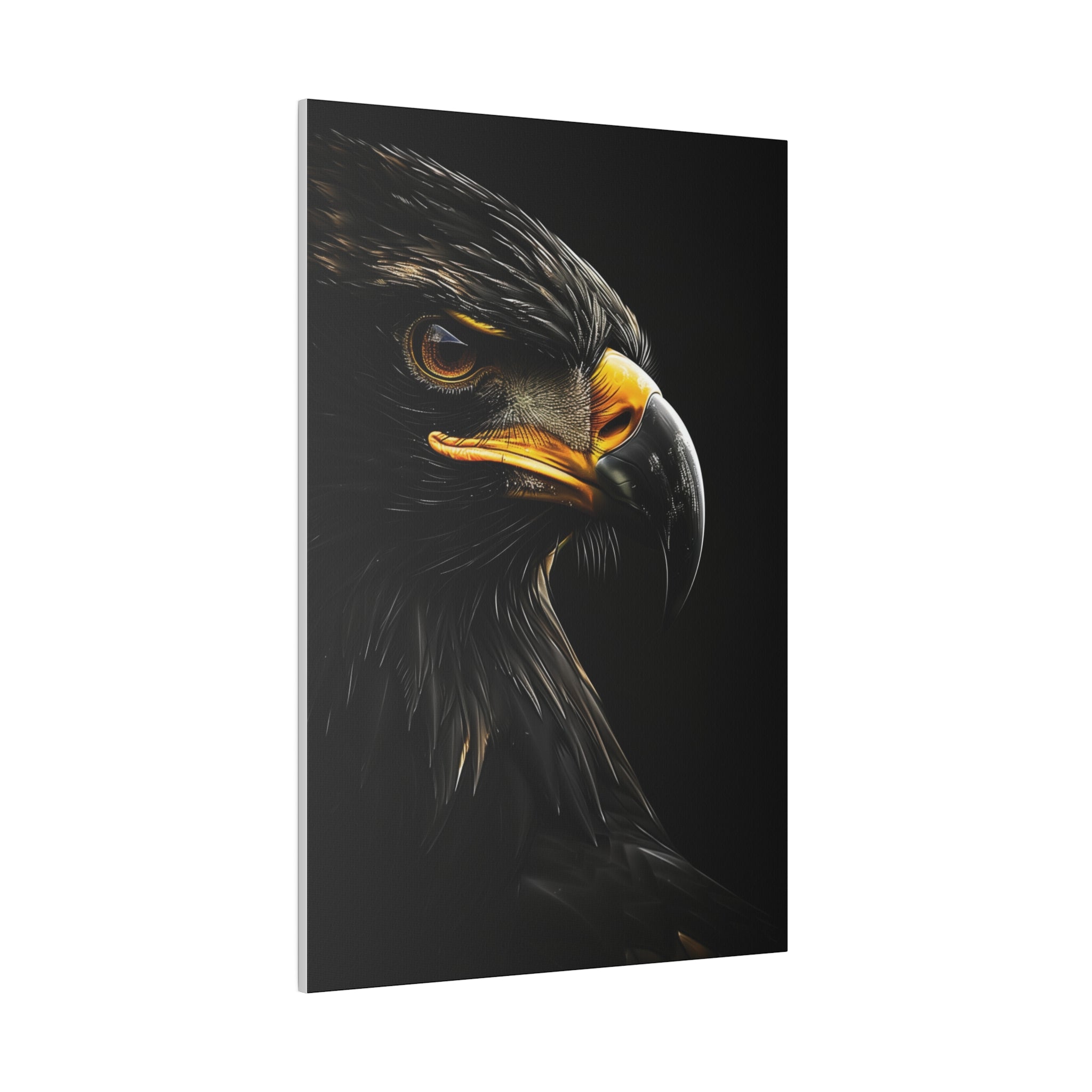 Eagle's Might - Wildlife Wall Art - Vertical Canvas - WA279