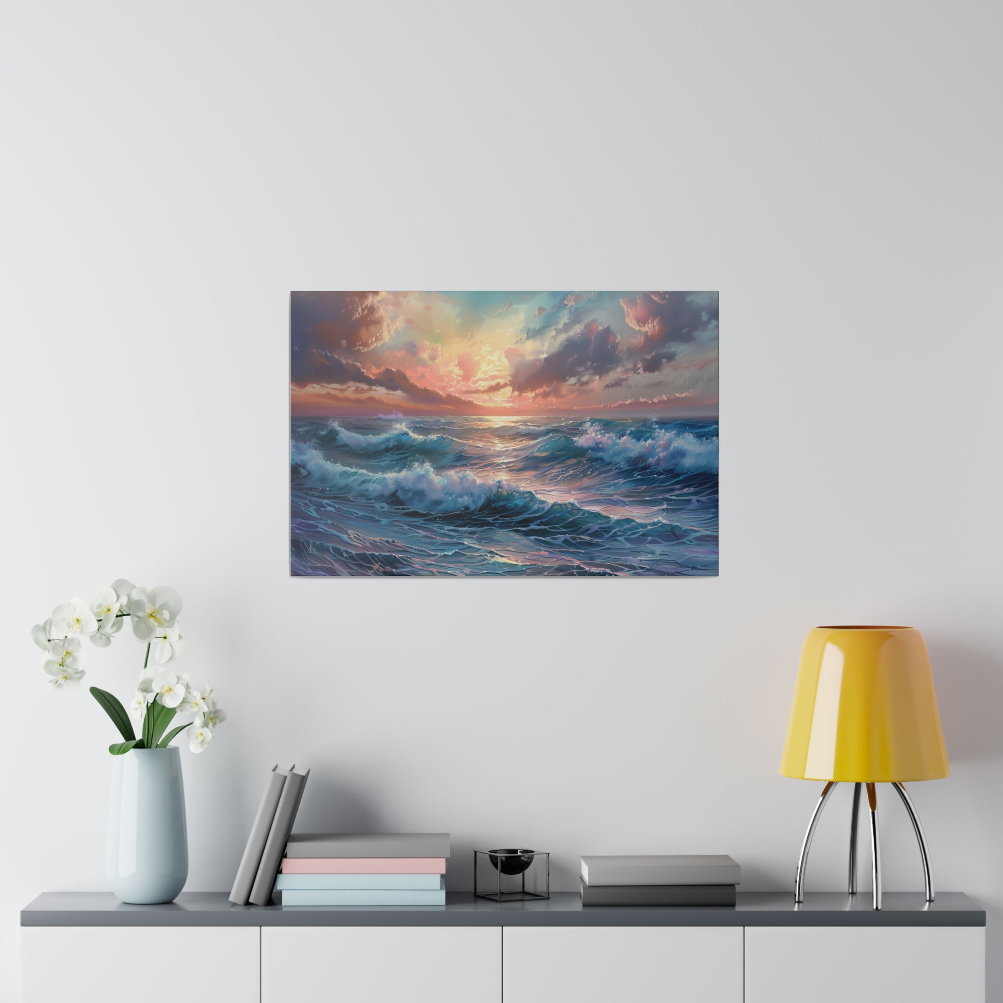 Ocean Wall Art - Horizontal Canvas - WA177