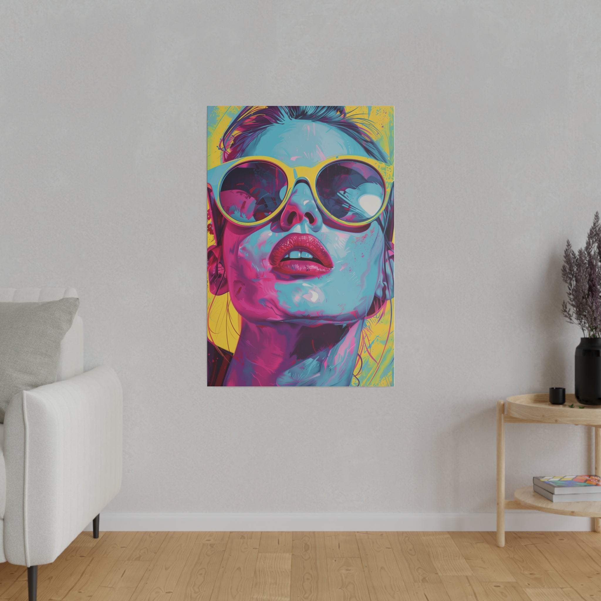 Pop Wall Art - Vertical Canvas - WA108