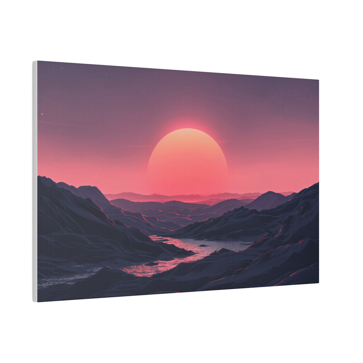 Abstract Wall Art - Horizontal Canvas - WA149