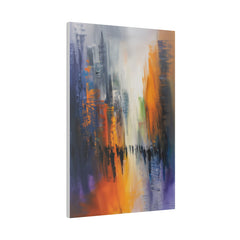 Urban Mirage - Abstract Wall Art - Vertical Canvas - WA228