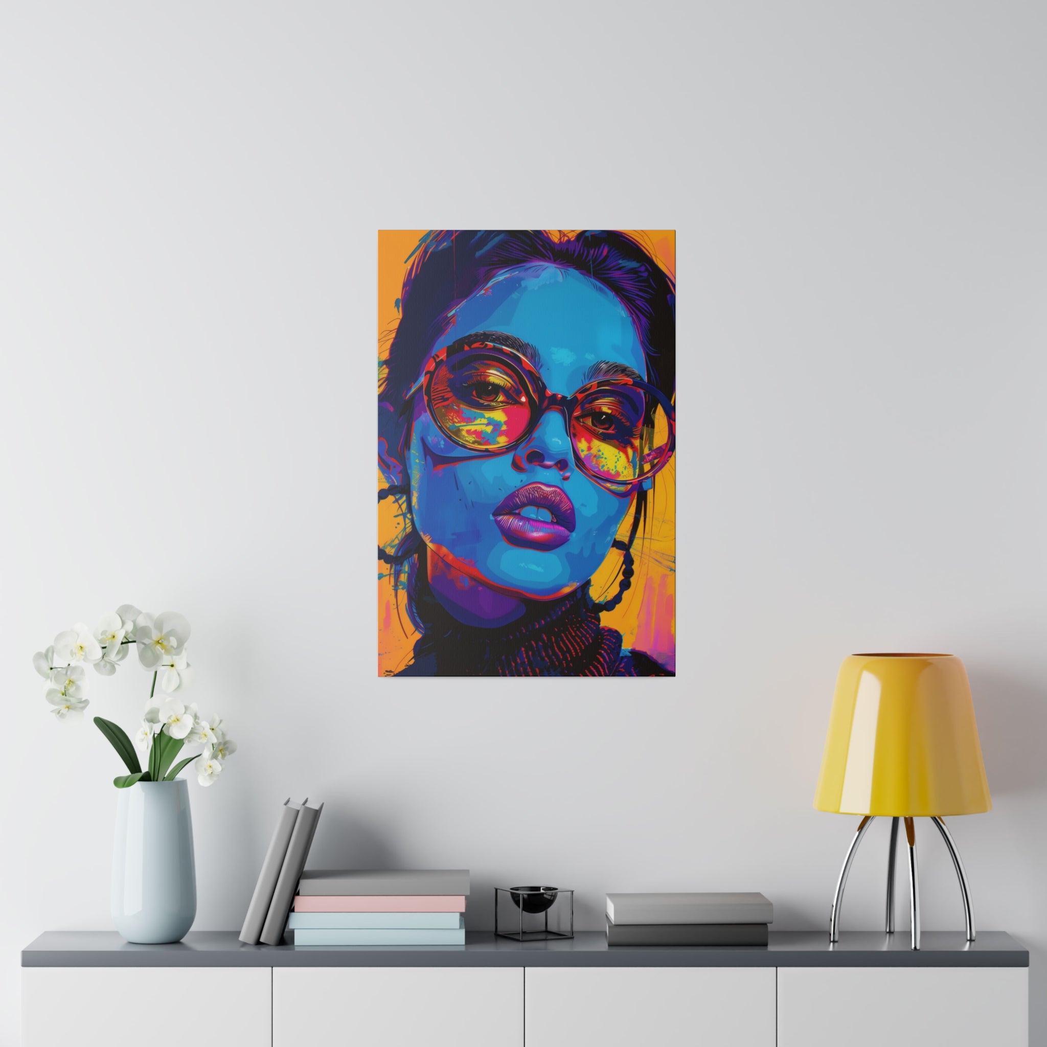 Pop Wall Art - Vertical Canvas - WA106