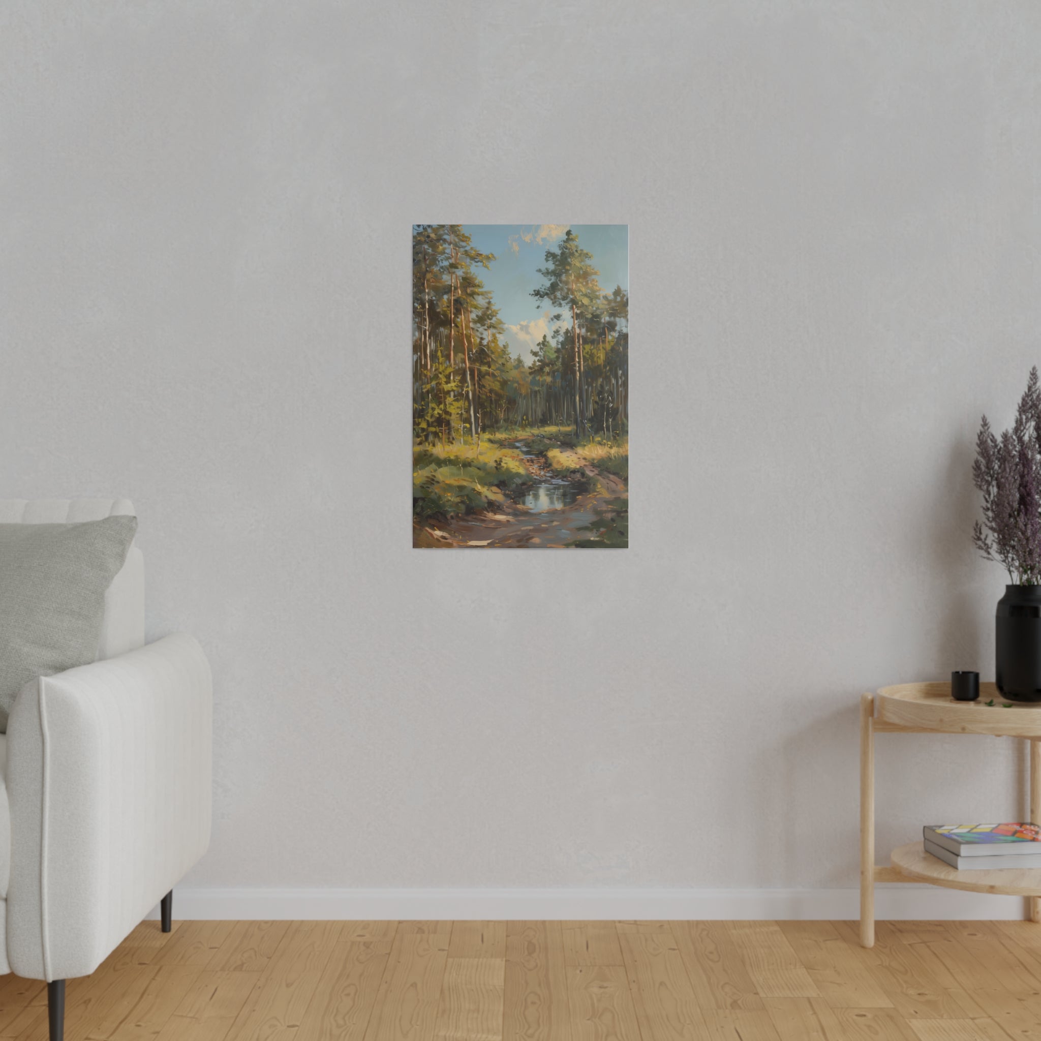 Beautiful Forest - Nature Wall Art - Vertical Canvas - WA89