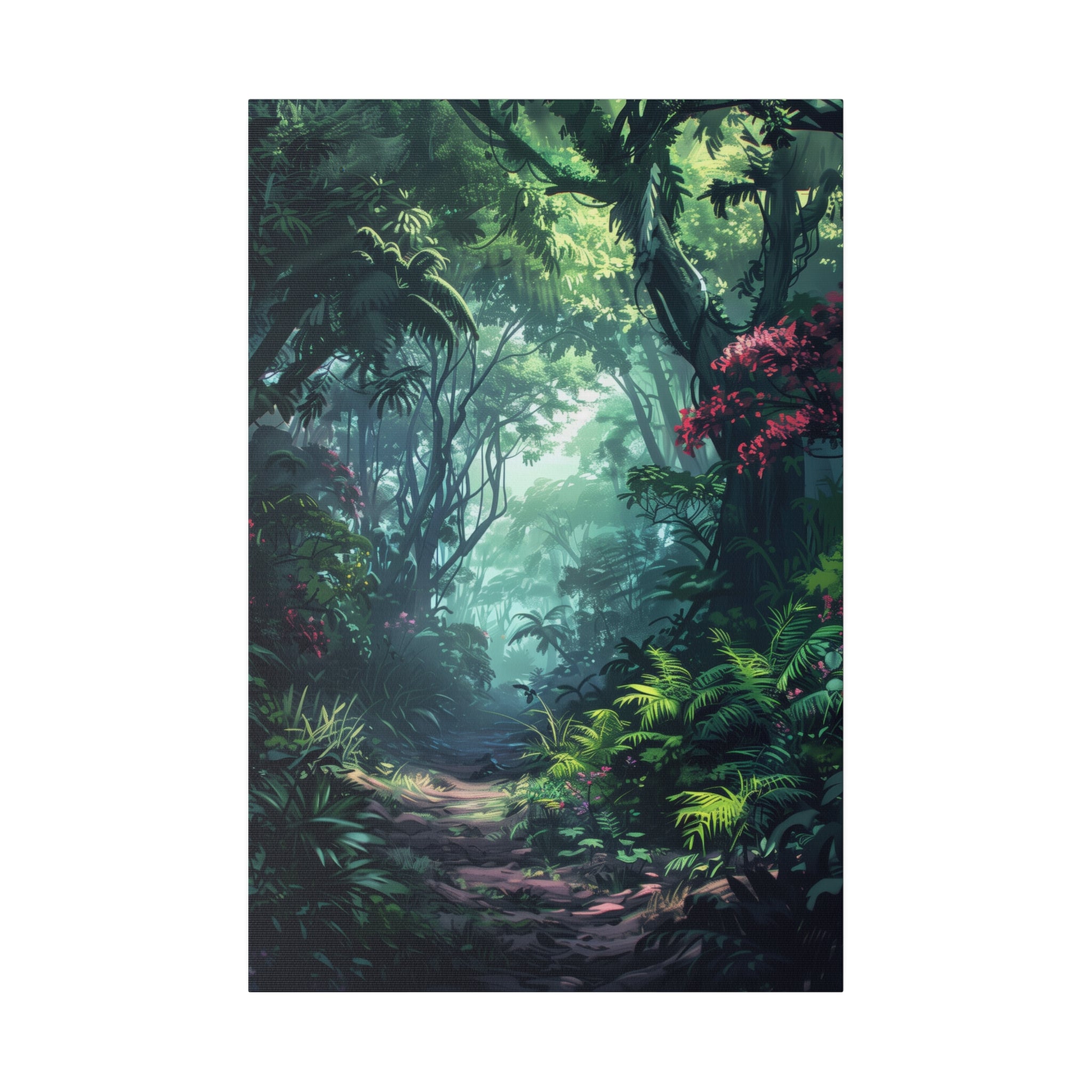 Beautiful Forest - Nature Wall Art - Vertical Canvas - WA86