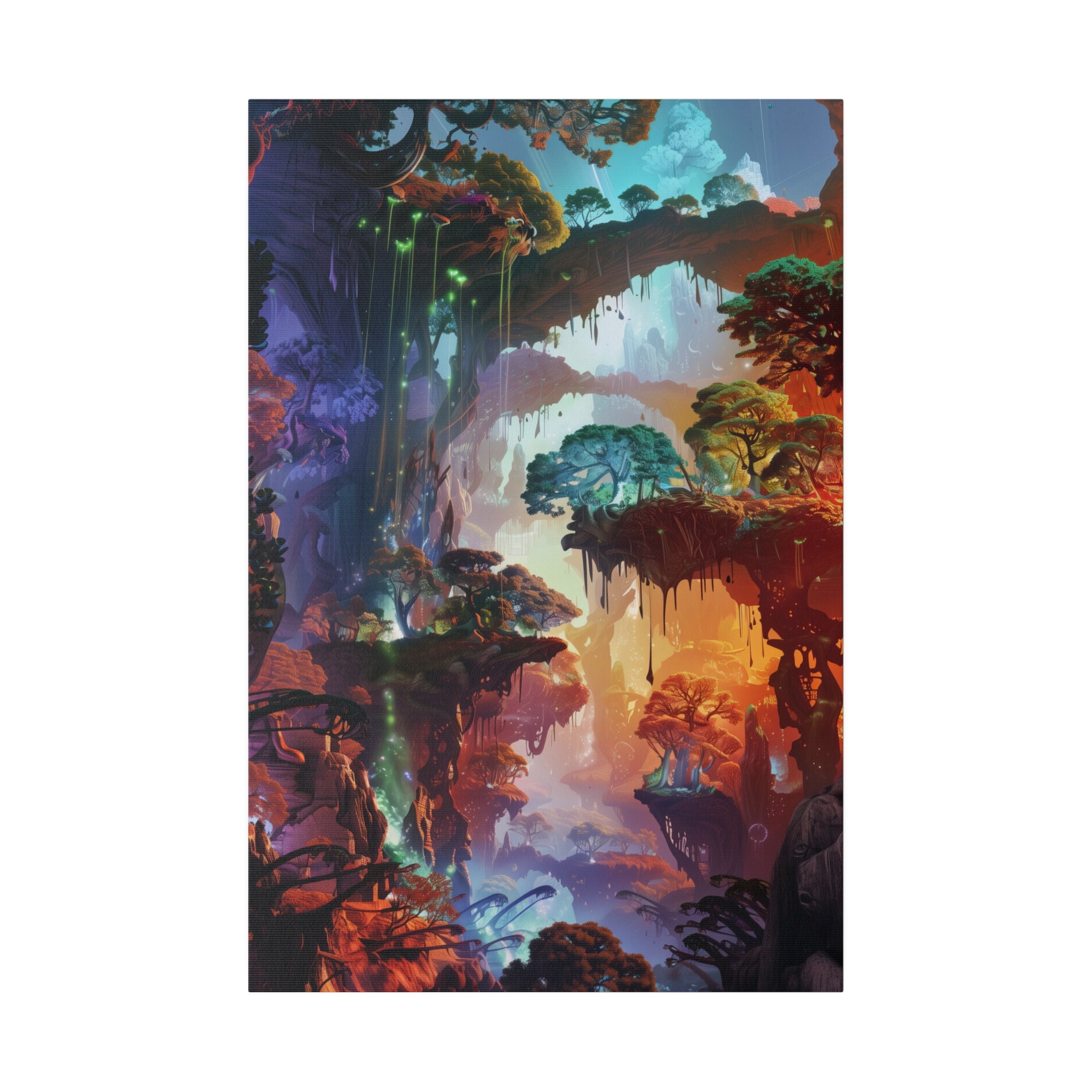 Fantasy Wall Art - Vertical Canvas - WA32