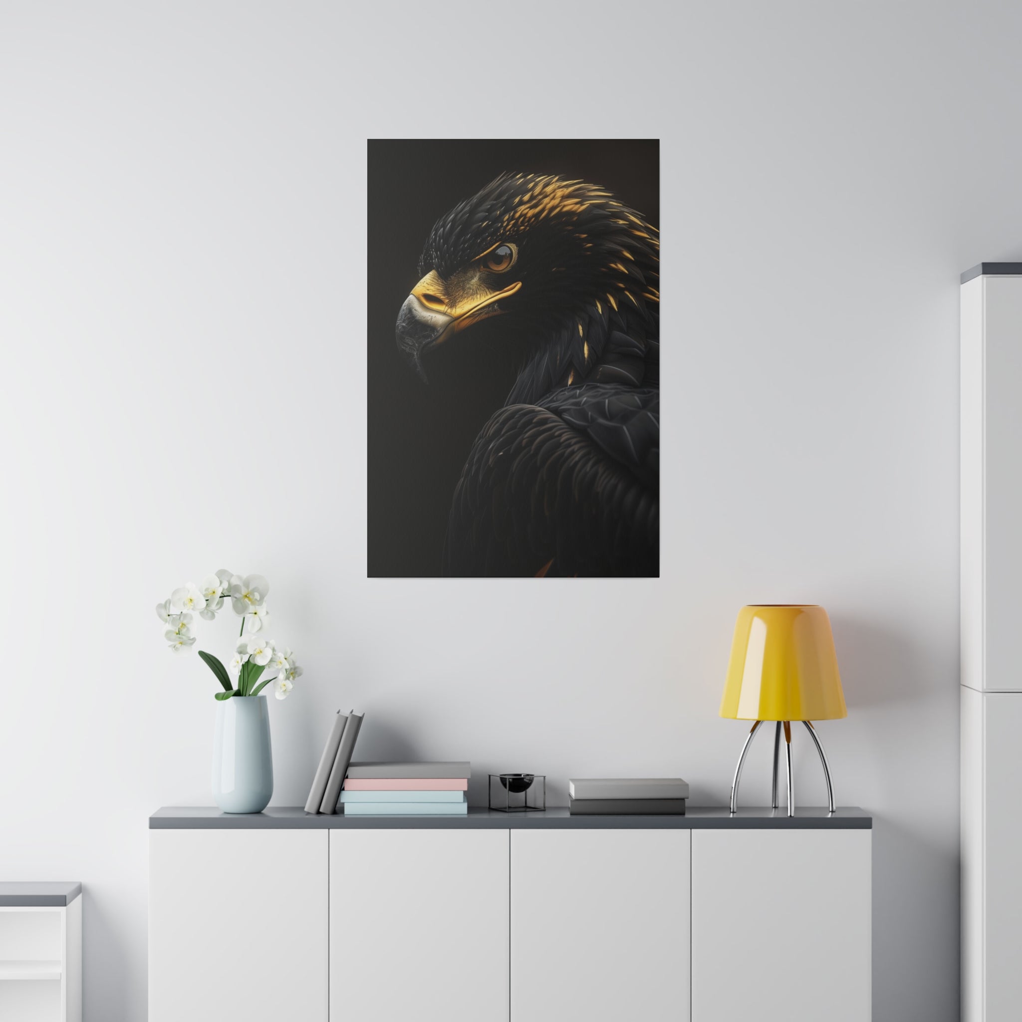 Golden Eagle - Wildlife Wall Art - Vertical Canvas - WA280