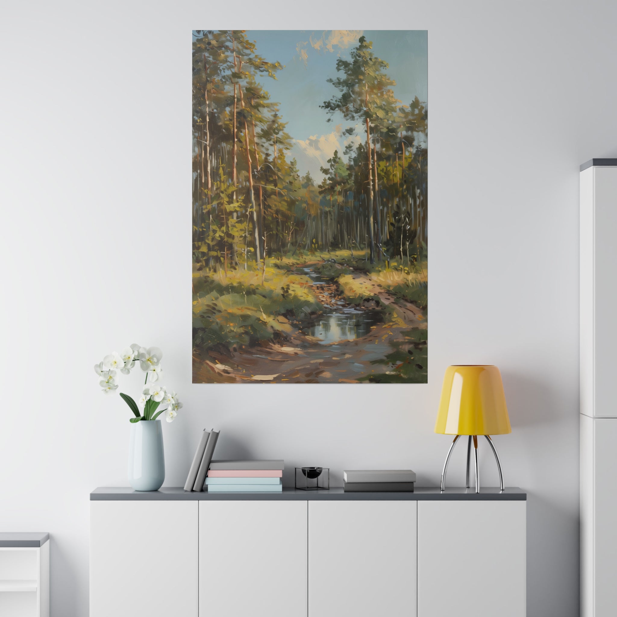 Beautiful Forest - Nature Wall Art - Vertical Canvas - WA89