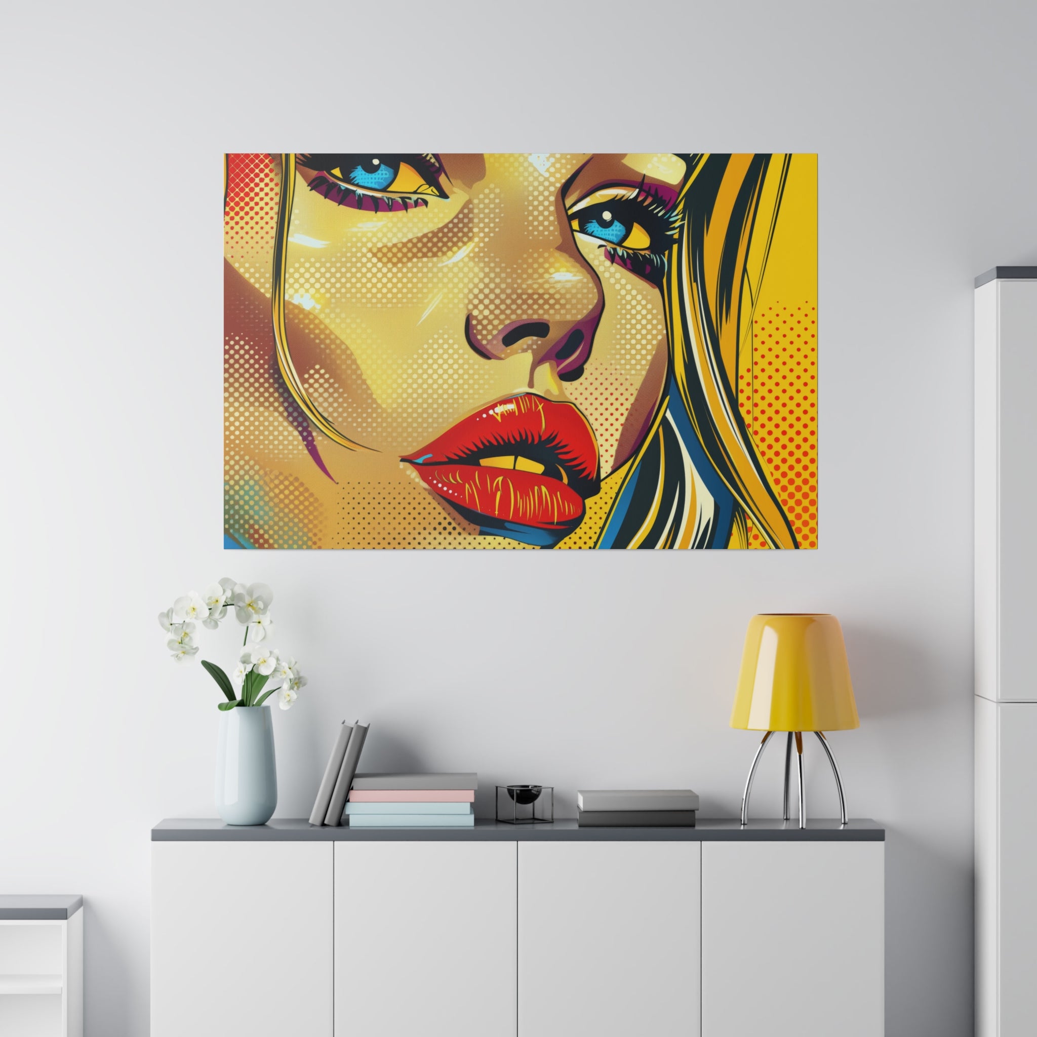 Pop Wall Art - Horizontal Canvas - WA188