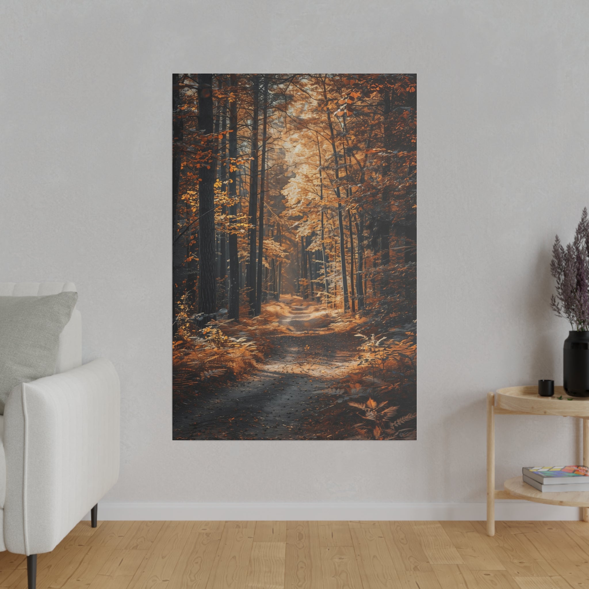 Beautiful Forest - Nature Wall Art - Vertical Canvas - WA82