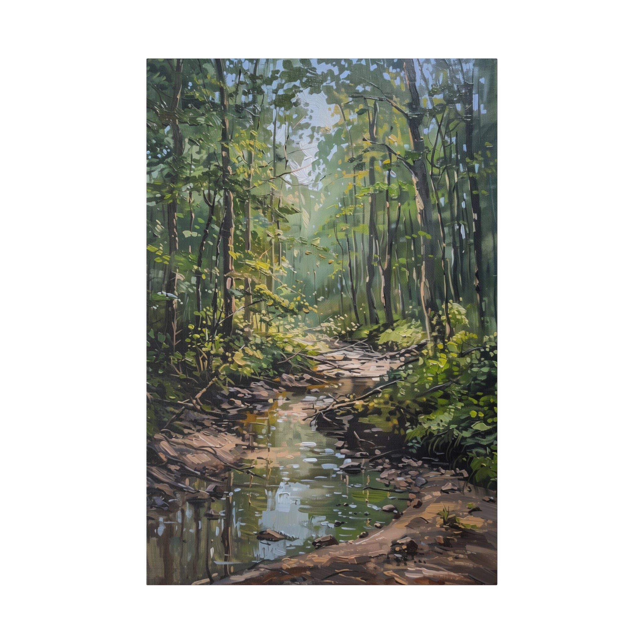 Beautiful Forest - Nature Wall Art - Vertical Canvas - WA88