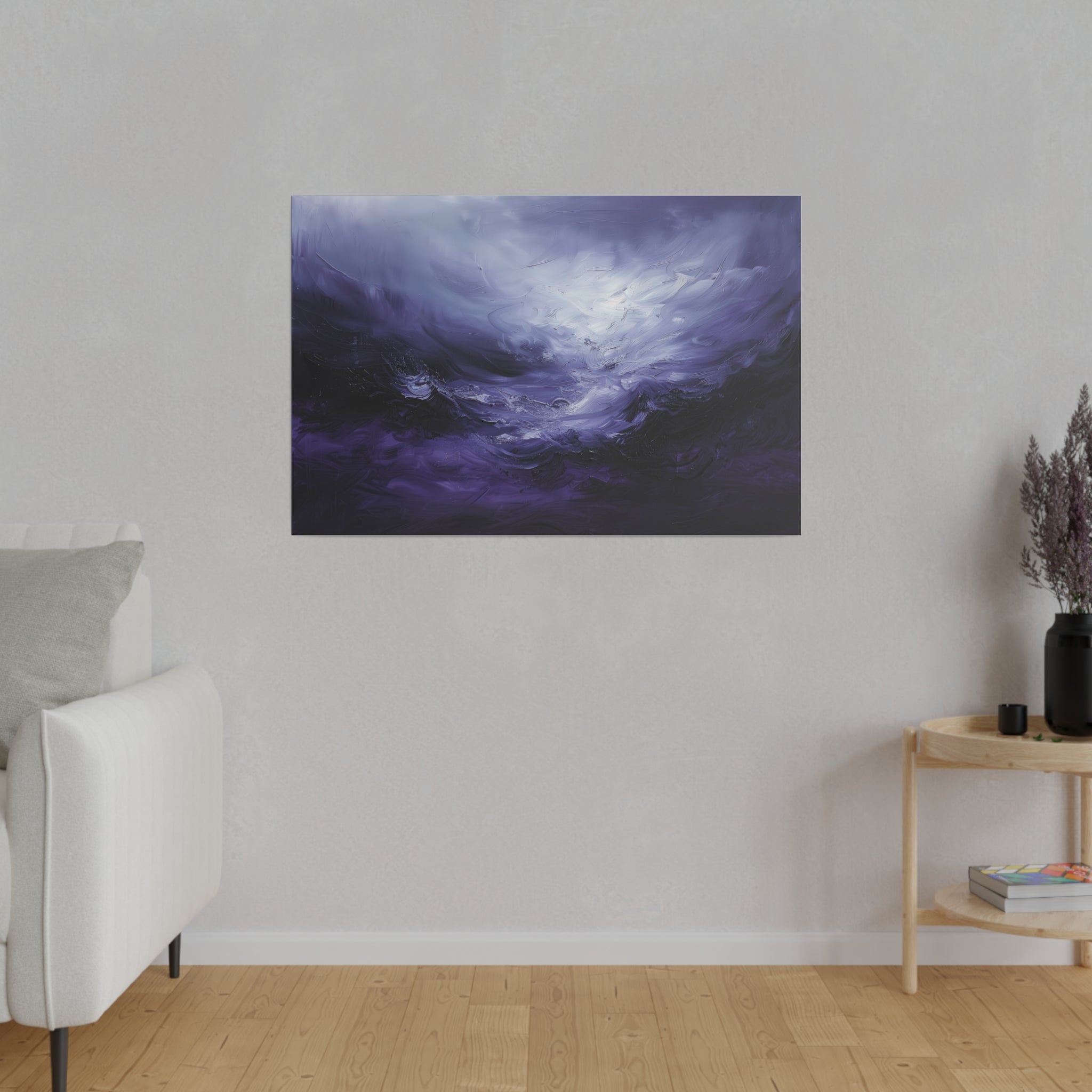 Ephemeral Serenity - Abstract Wall Art - Horizontal Canvas - WA218