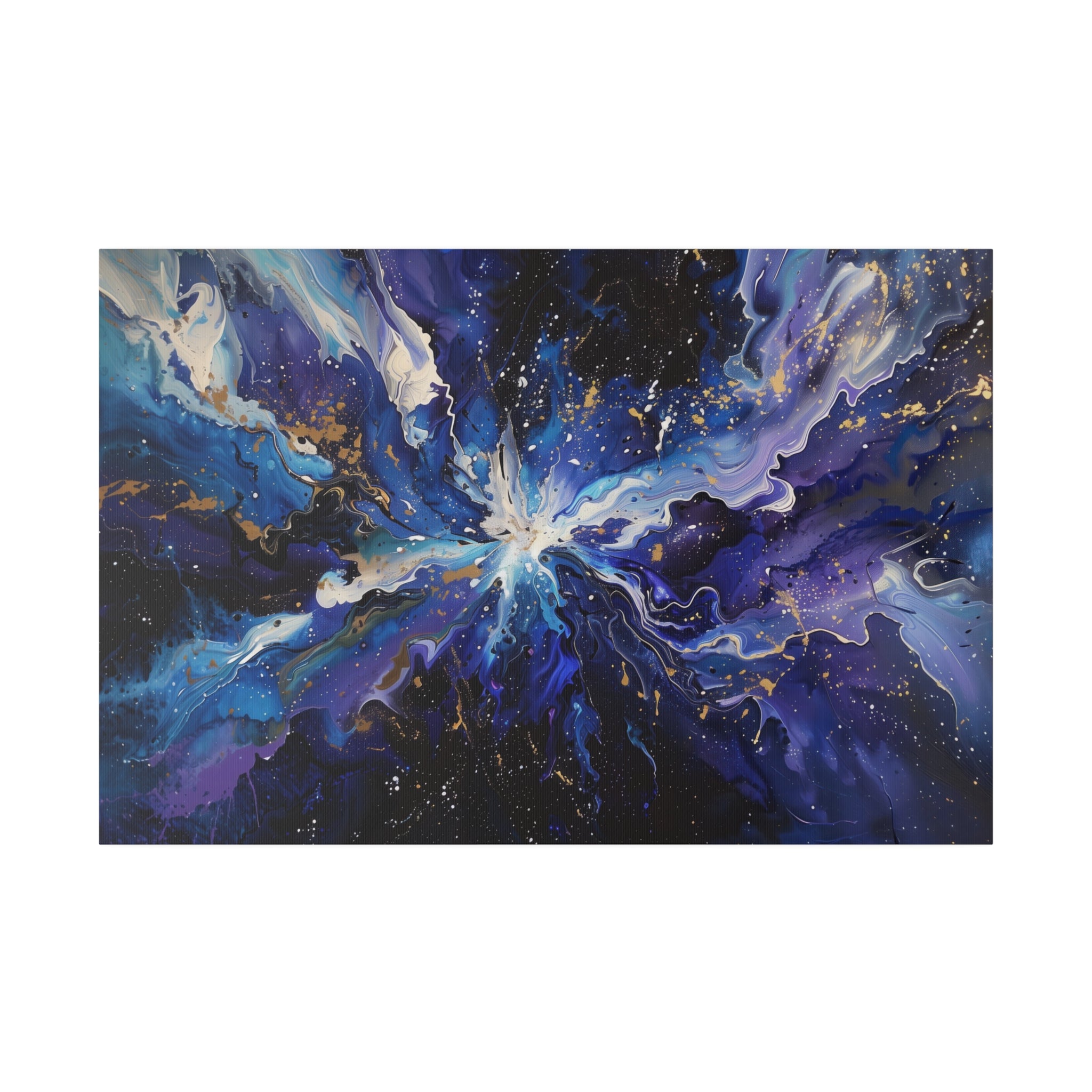 Cosmic Burst - Abstract Wall Art - Horizontal Canvas - WA223