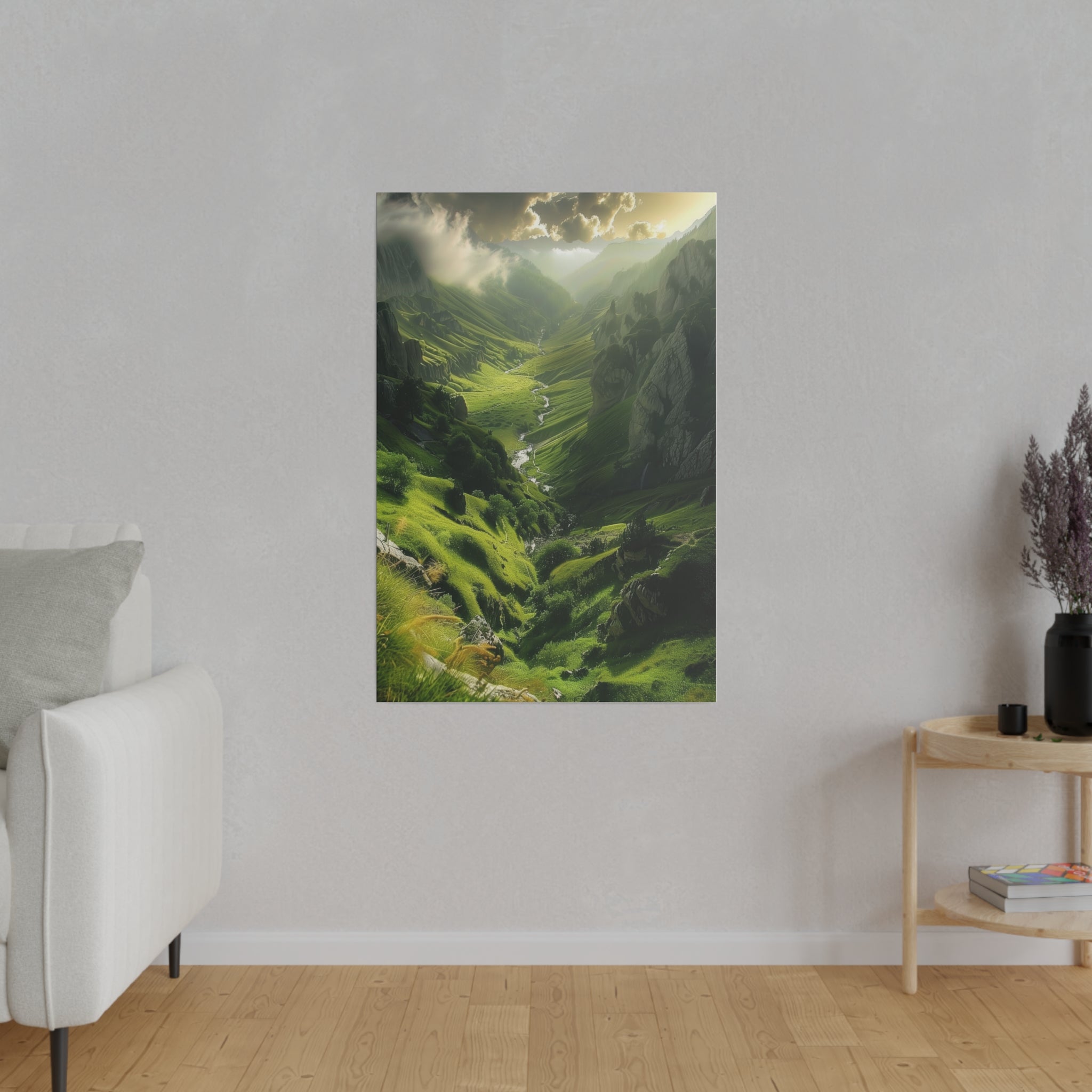 Nature's Path - Nature Wall Art - Vertical Canvas - WA321