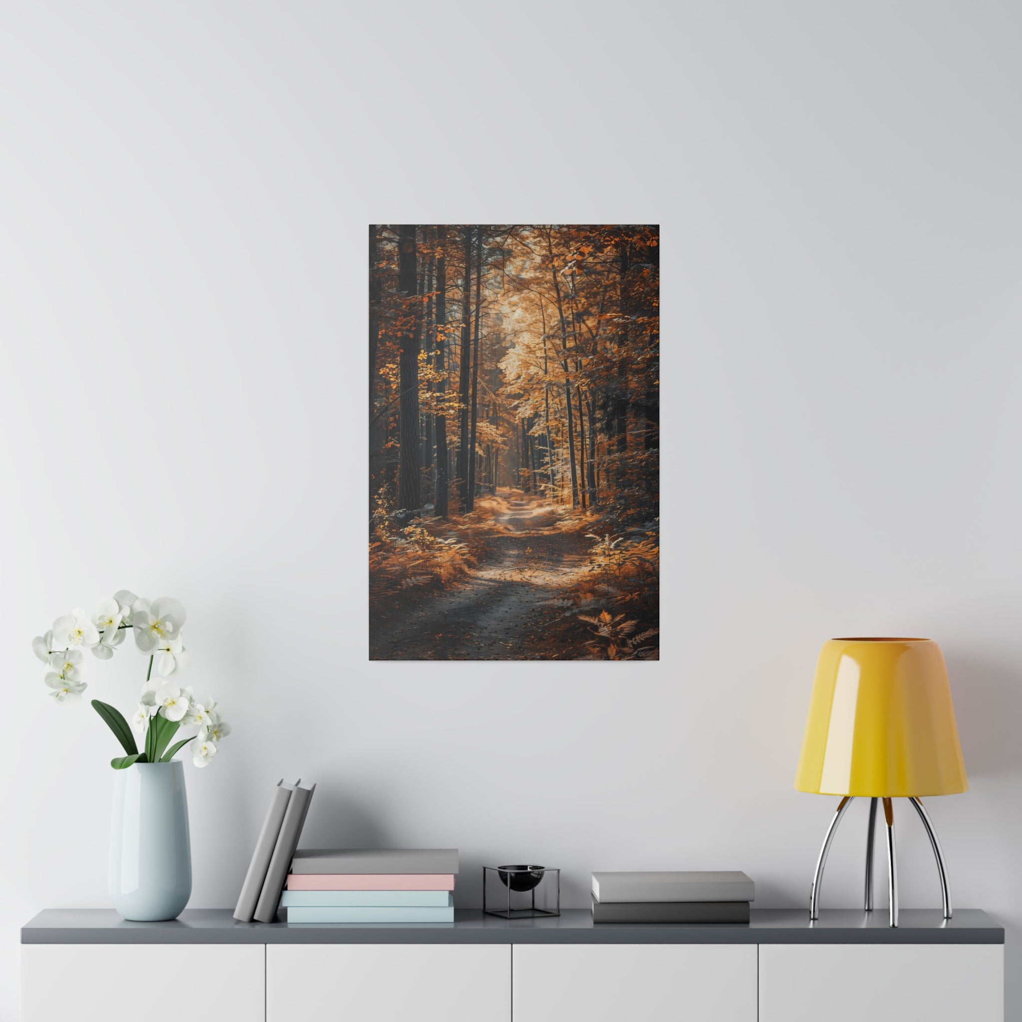 Beautiful Forest - Nature Wall Art - Vertical Canvas - WA82