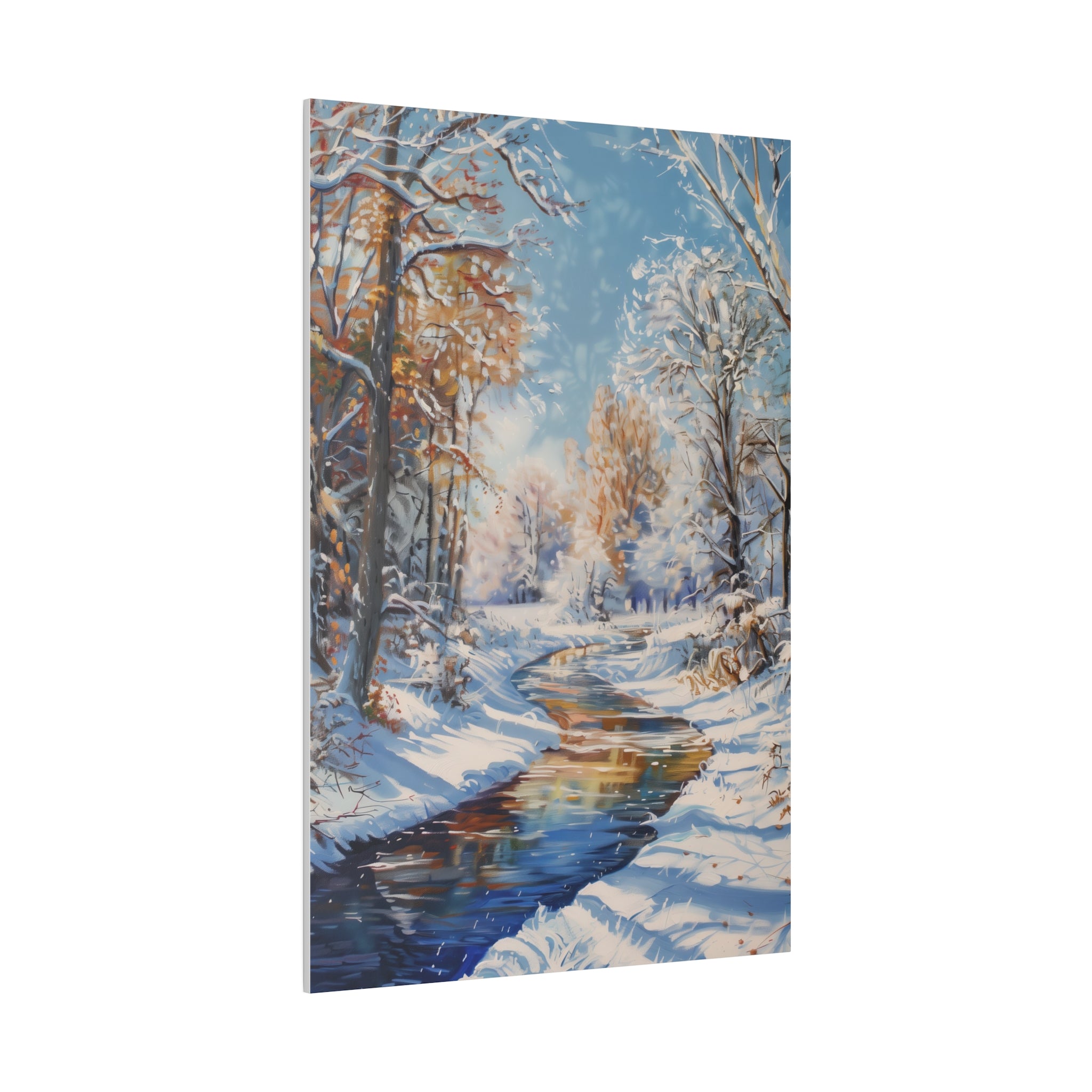 Graceful Winter - Nature Wall Art - Vertical Canvas - WA333