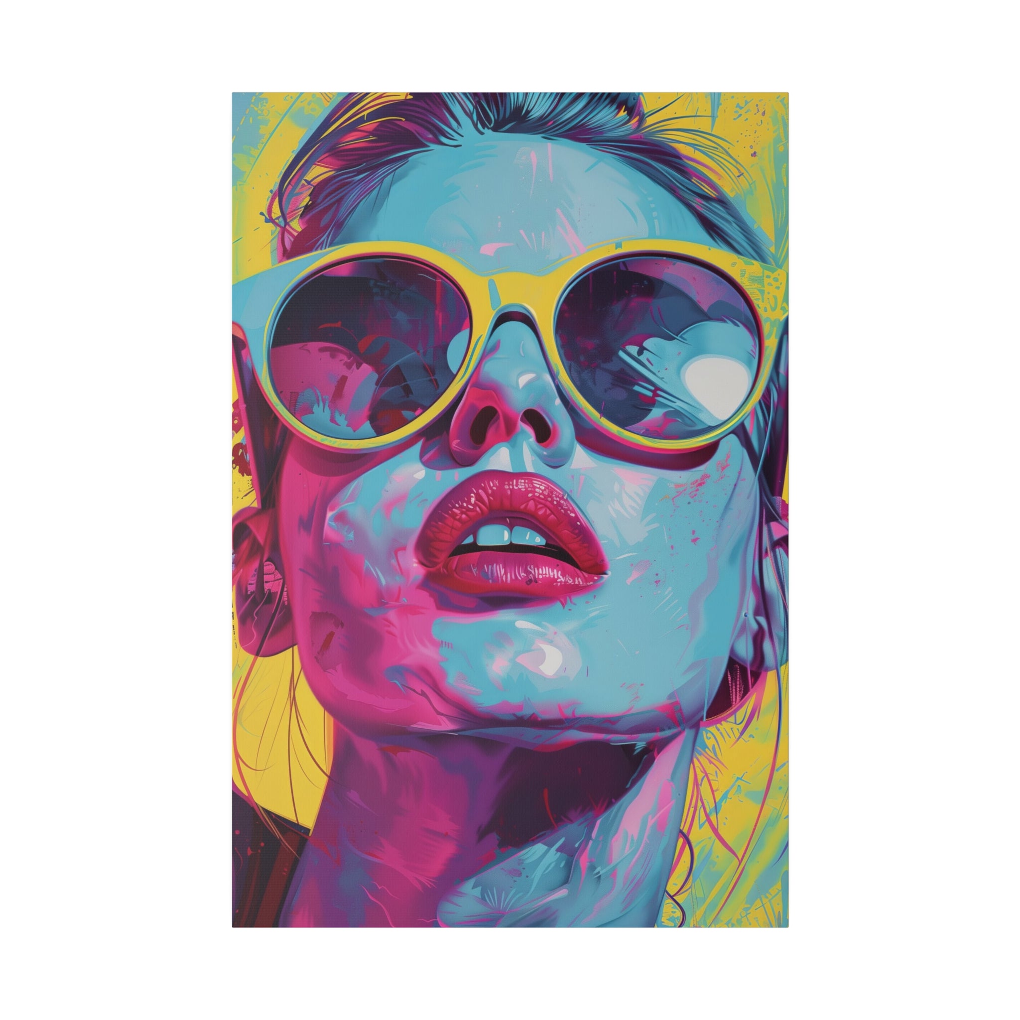 Pop Wall Art - Vertical Canvas - WA108