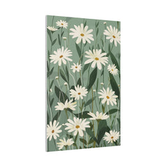 Flowers Wall Art - Botanical Wall Art - Vertical Canvas - WA64