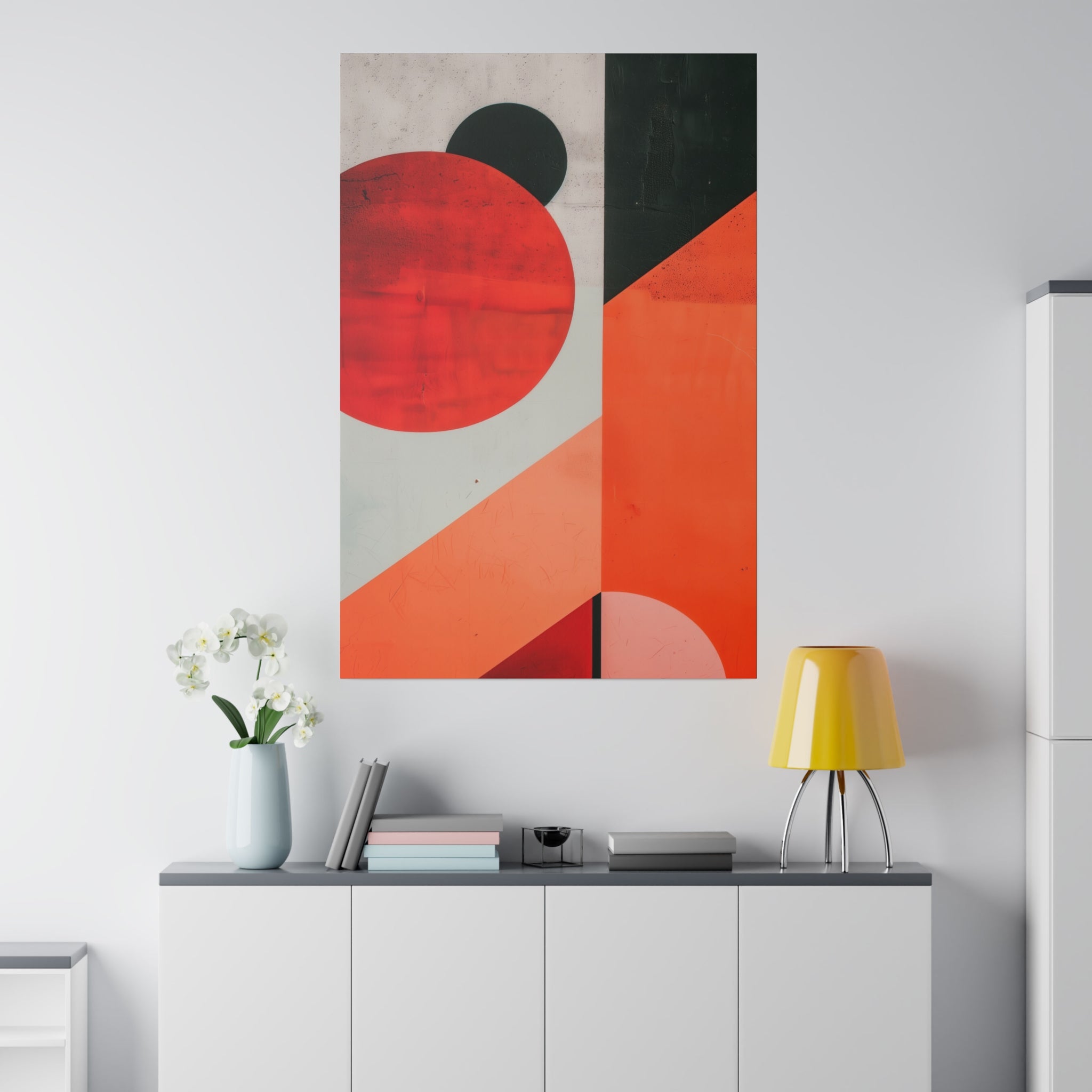 Abstract Wall Art - Vertical Canvas - WA239