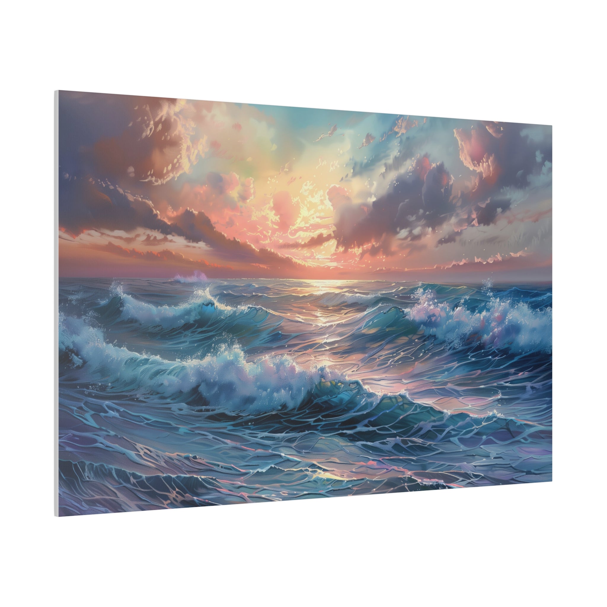 Ocean Wall Art - Horizontal Canvas - WA177