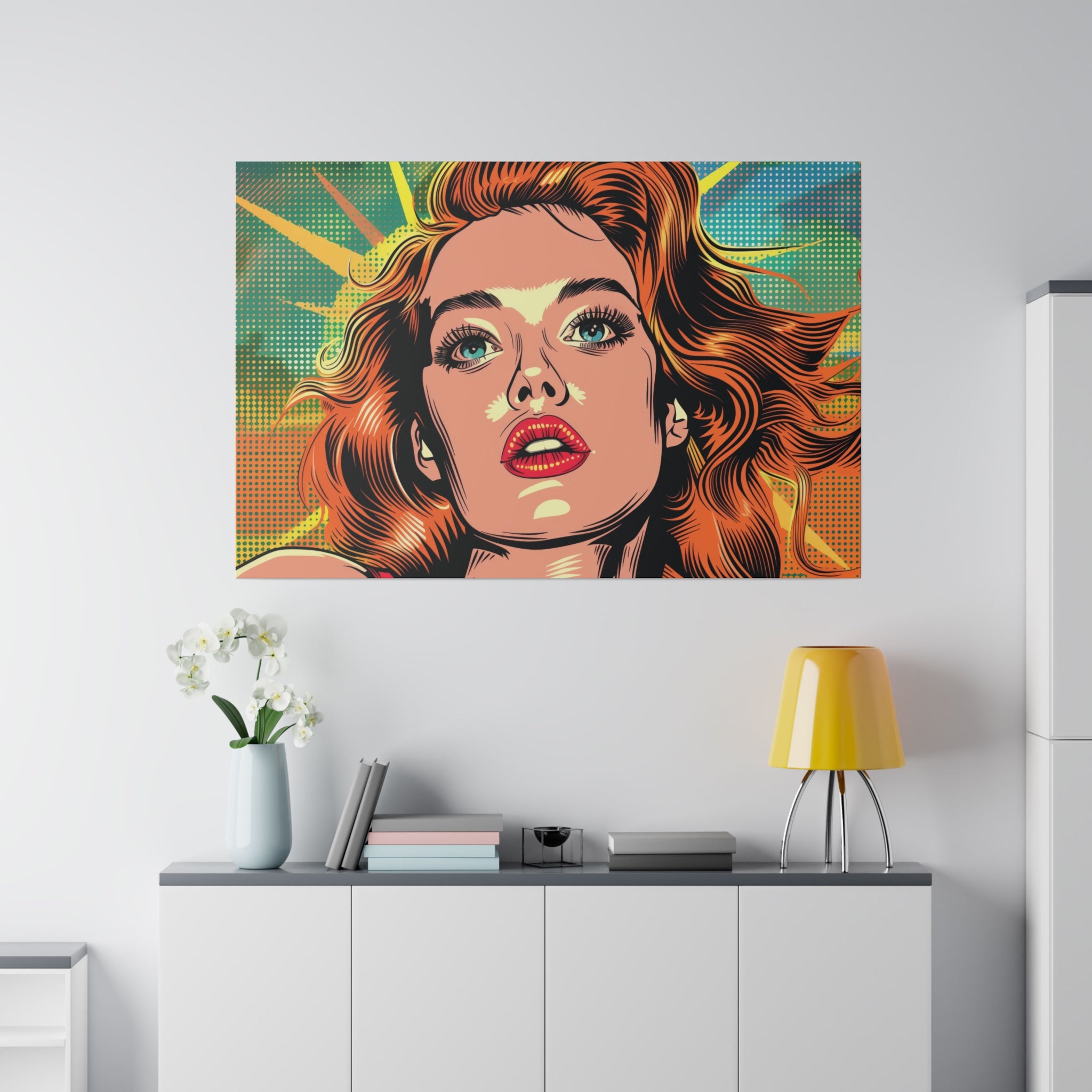 Pop Wall Art - Horizontal Canvas - WA183