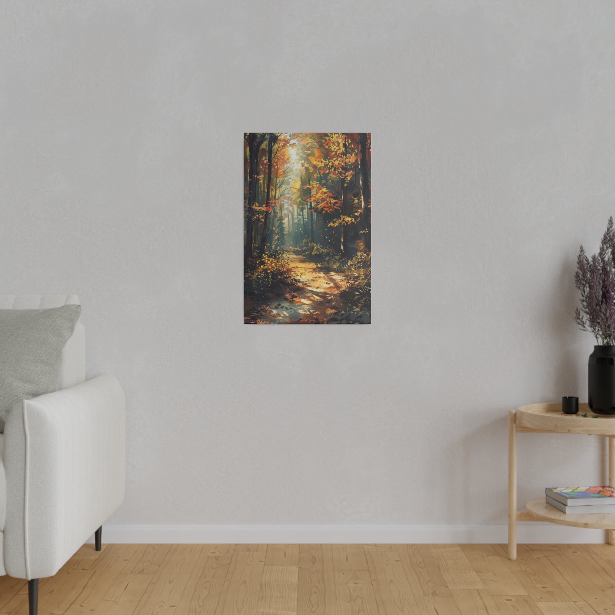 Beautiful Forest - Nature Wall Art - Vertical Canvas - WA83